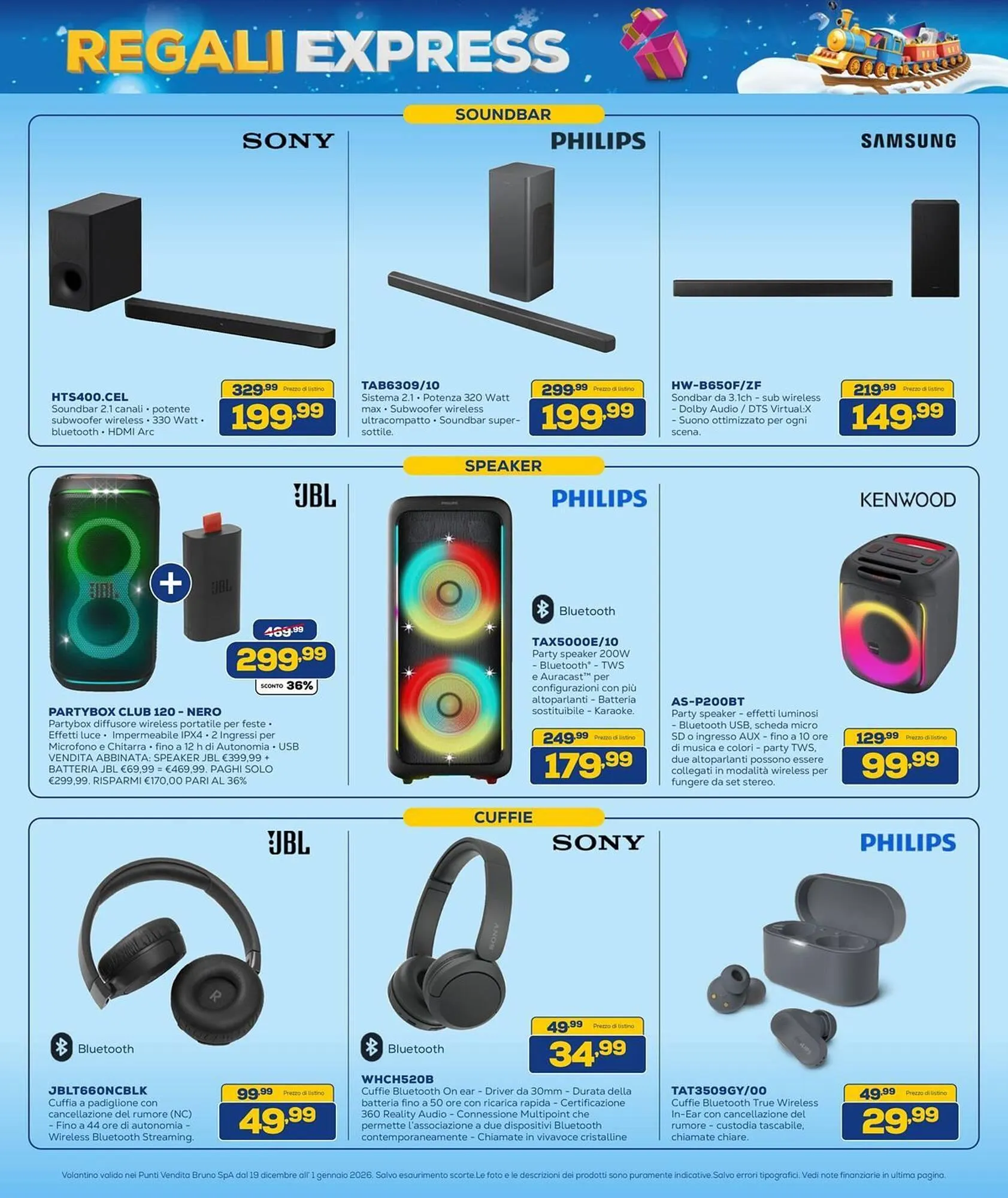 Volantino Euronics da 19 dicembre a 1 gennaio di 2026 - Pagina del volantino 22