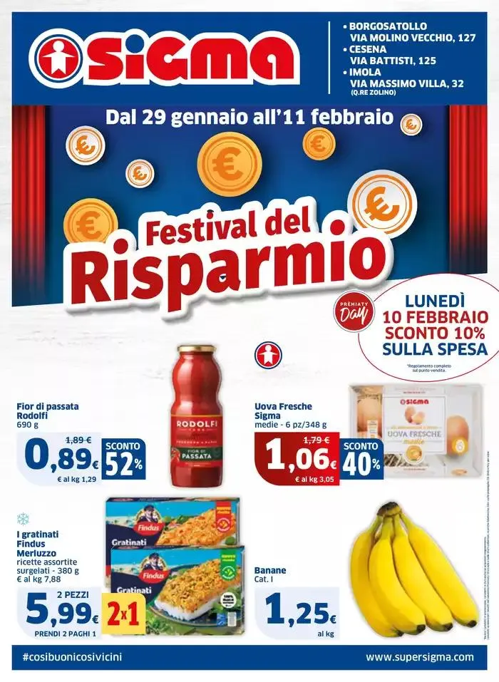 Festival del risparmio da 29 gennaio a 11 febbraio di 2025 - Pagina del volantino 1