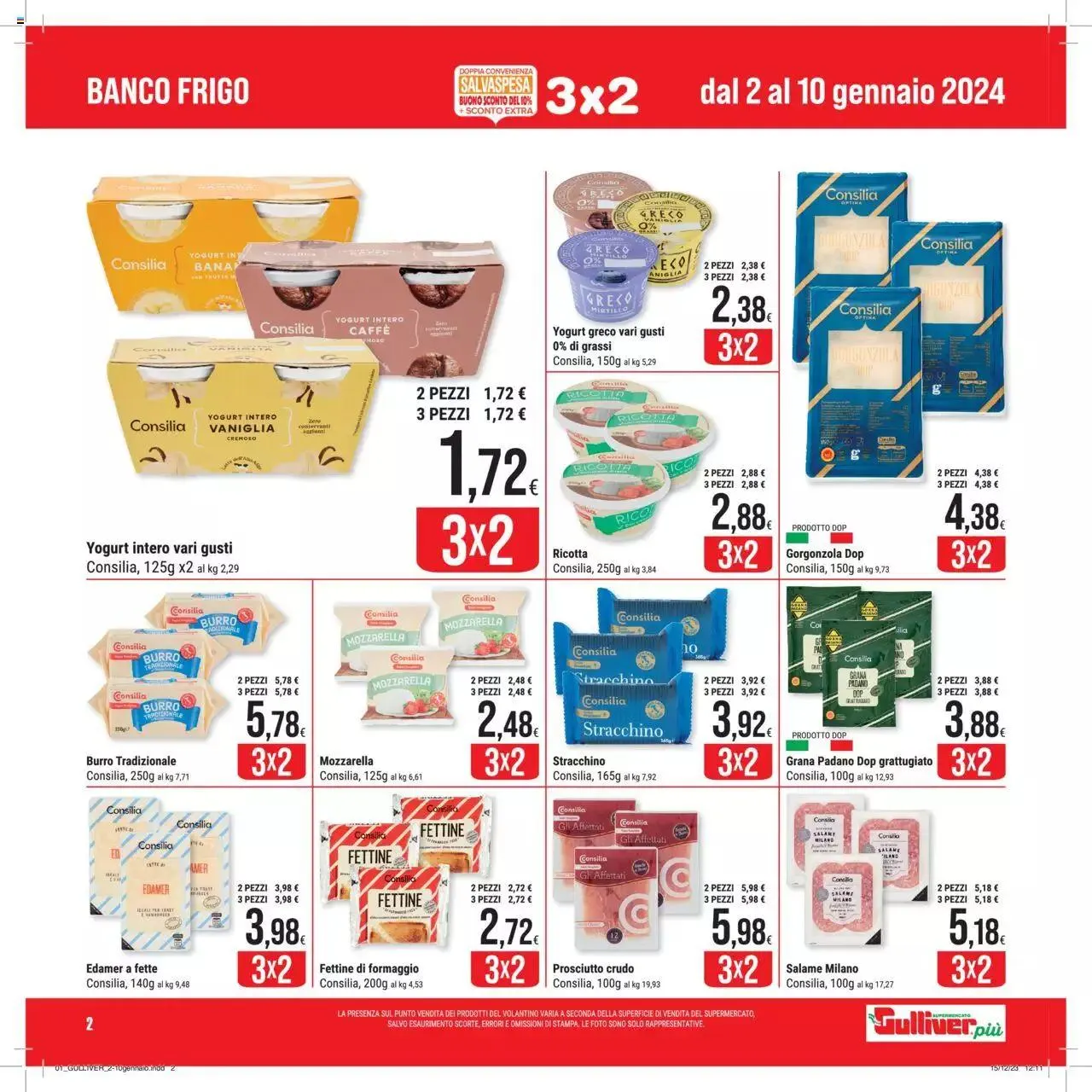 Volantino Gulliver da 2 gennaio a 10 gennaio di 2024 - Pagina del volantino 2