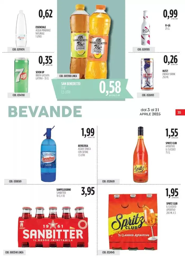 Offerte Carico Cash & Carry da 3 aprile a 21 aprile di 2025 - Pagina del volantino 35