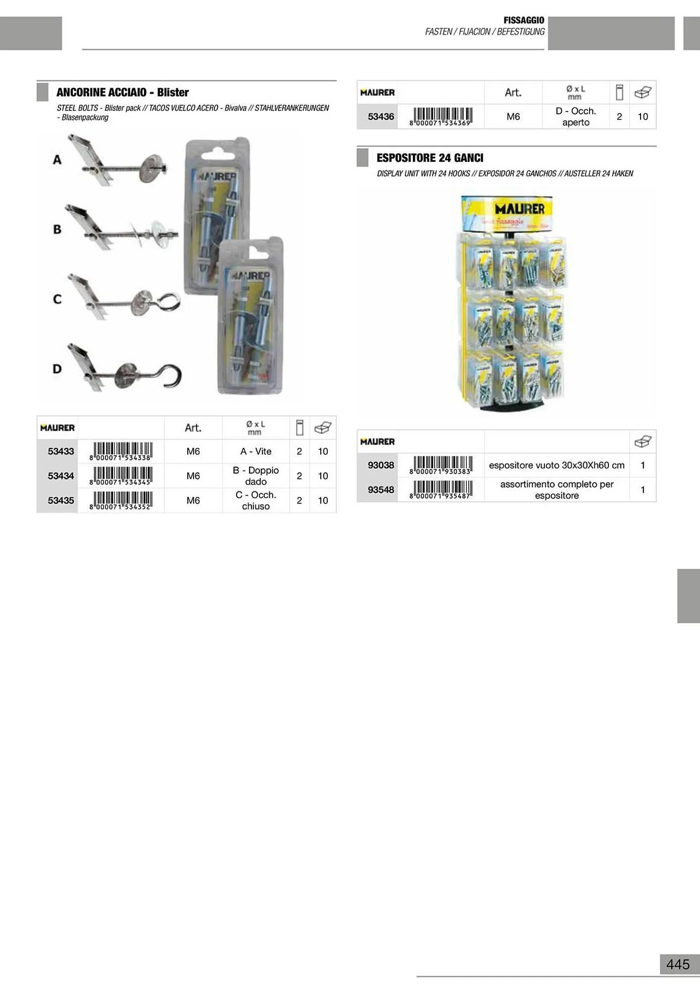 Volantino Maurer da 10 gennaio a 30 giugno di 2024 - Pagina del volantino 446