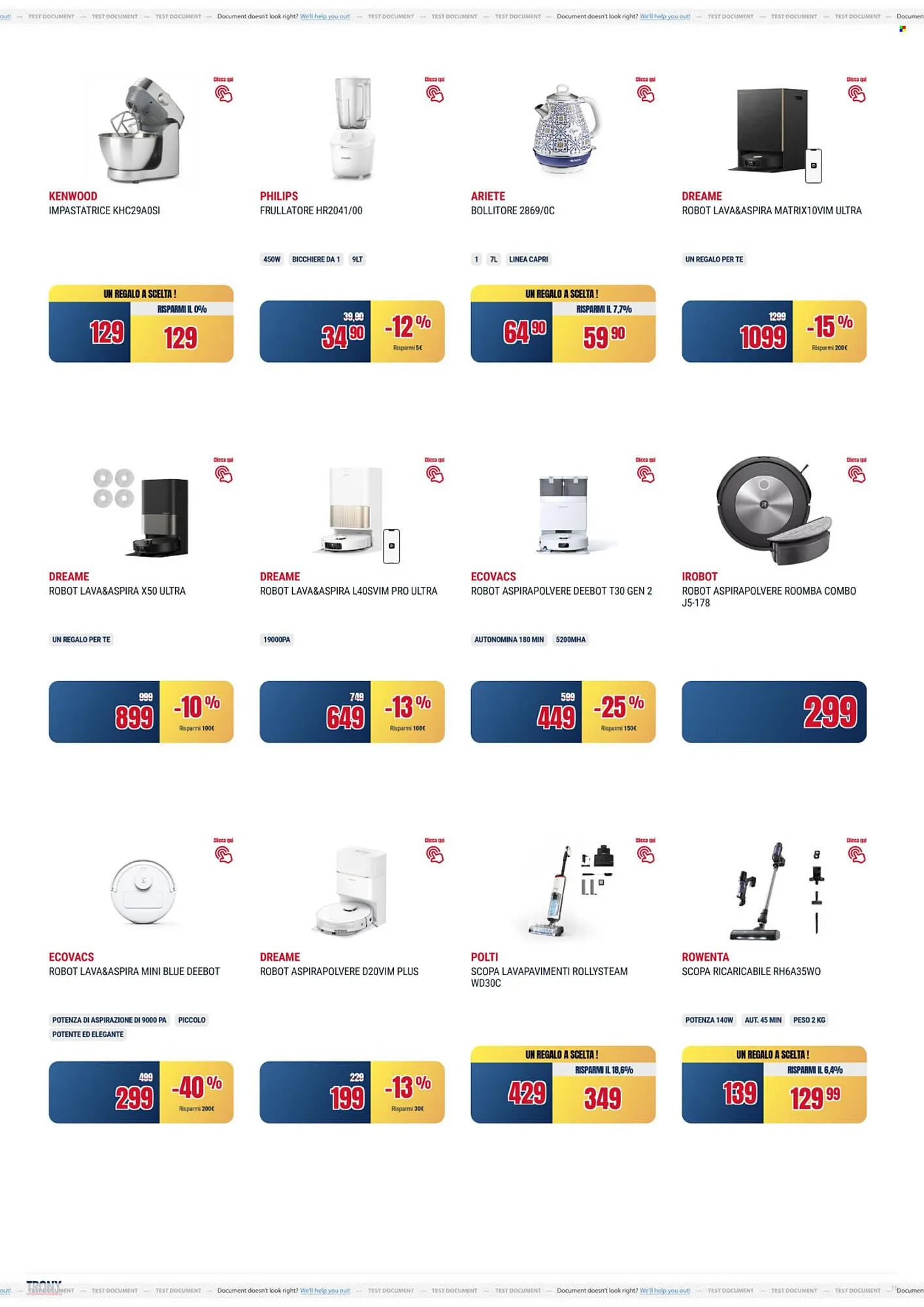 Volantino Trony da 16 aprile a 27 aprile di 2026 - Pagina del volantino 16