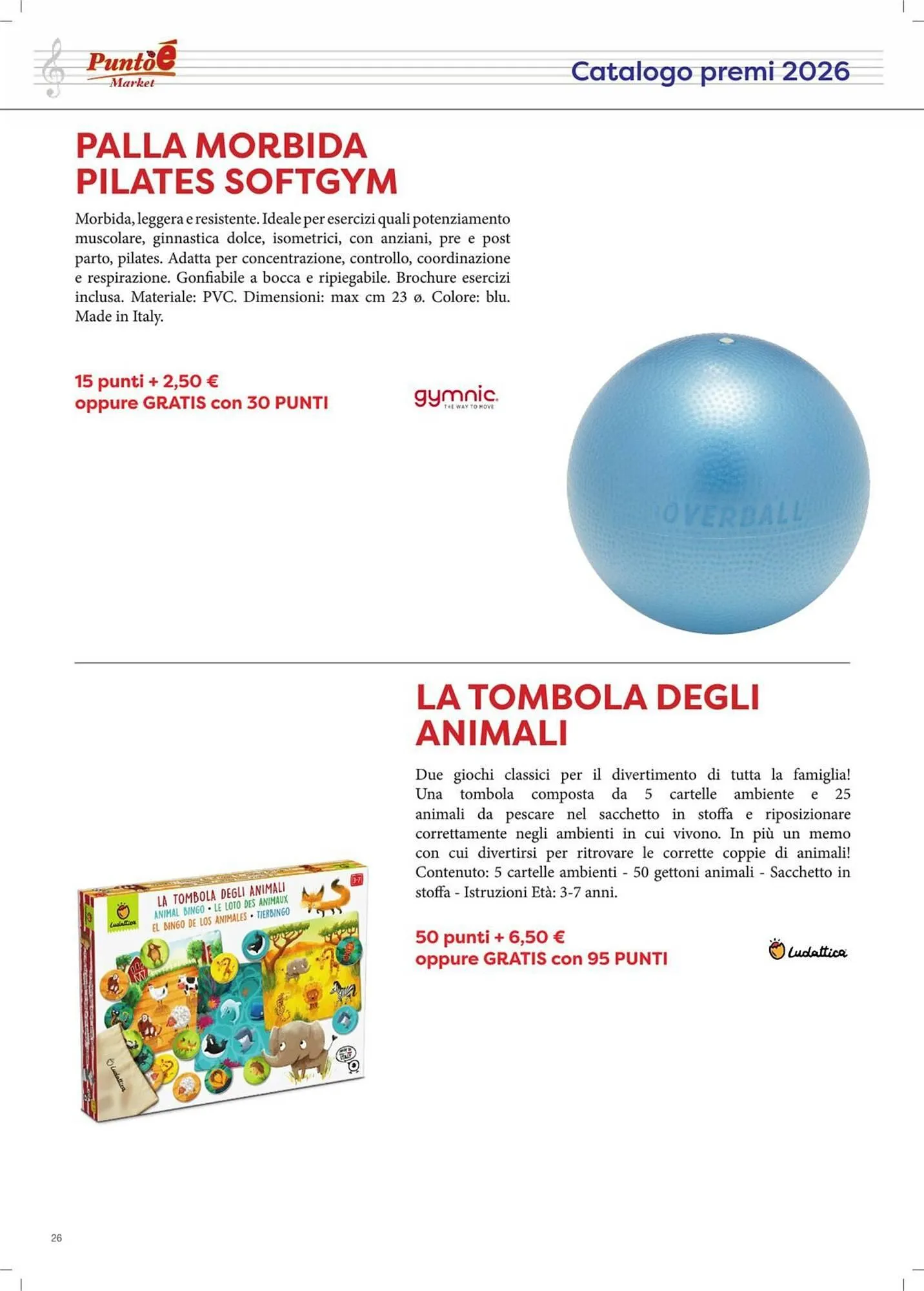 Volantino Punto é market da 31 marzo a 30 novembre di 2026 - Pagina del volantino 26