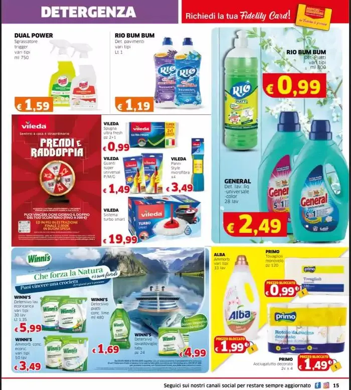 Dove tutto costa meno! da 18 marzo a 31 marzo di 2025 - Pagina del volantino 15