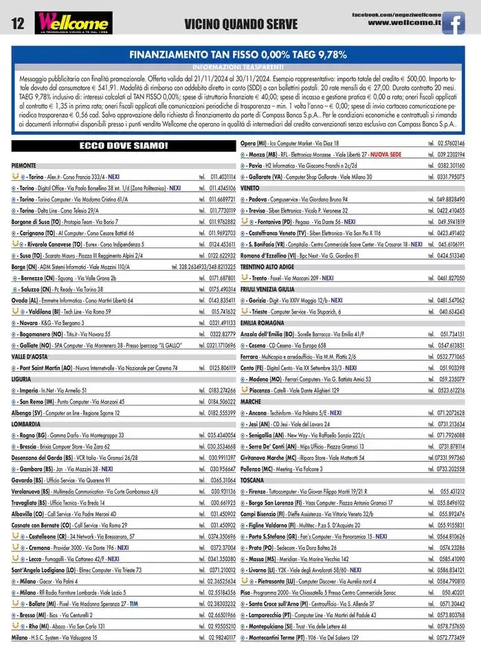 La catena esperta da 25 novembre a 25 dicembre di 2024 - Pagina del volantino 12