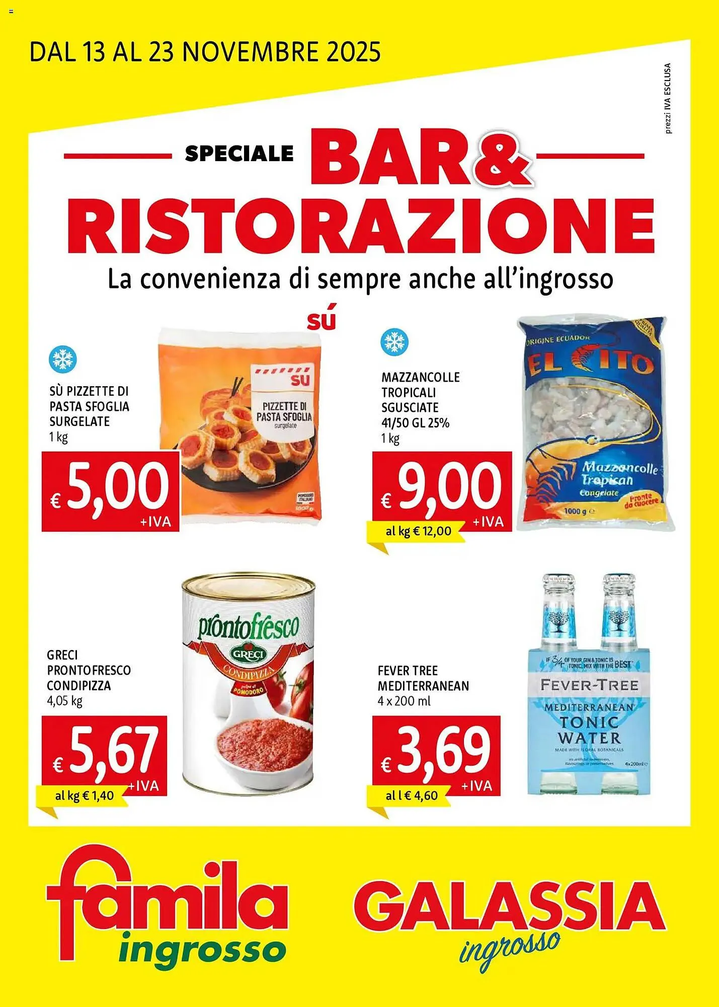 Volantino Galassia da 13 novembre a 23 novembre di 2025 - Pagina del volantino 1