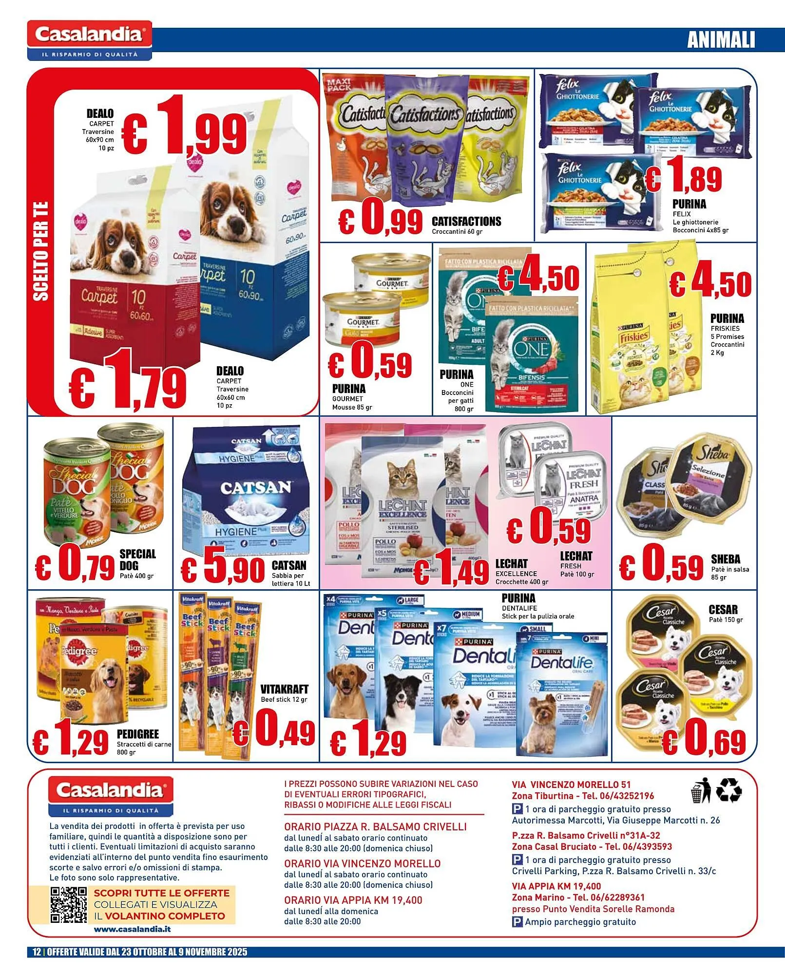 Volantino Casalandia da 23 ottobre a 9 novembre di 2025 - Pagina del volantino 12