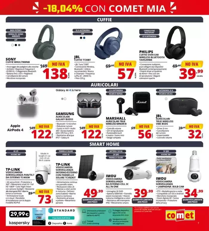 No IVA sul meglio della tecnologia! da 8 maggio a 21 maggio di 2025 - Pagina del volantino 7