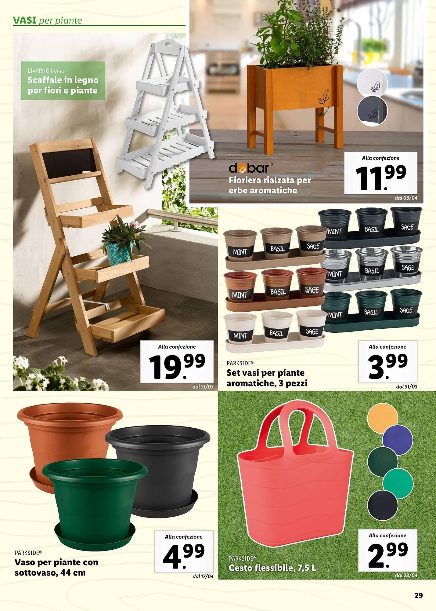 Volantino Lidl da 4 aprile a 31 maggio di 2025 - Pagina del volantino 29