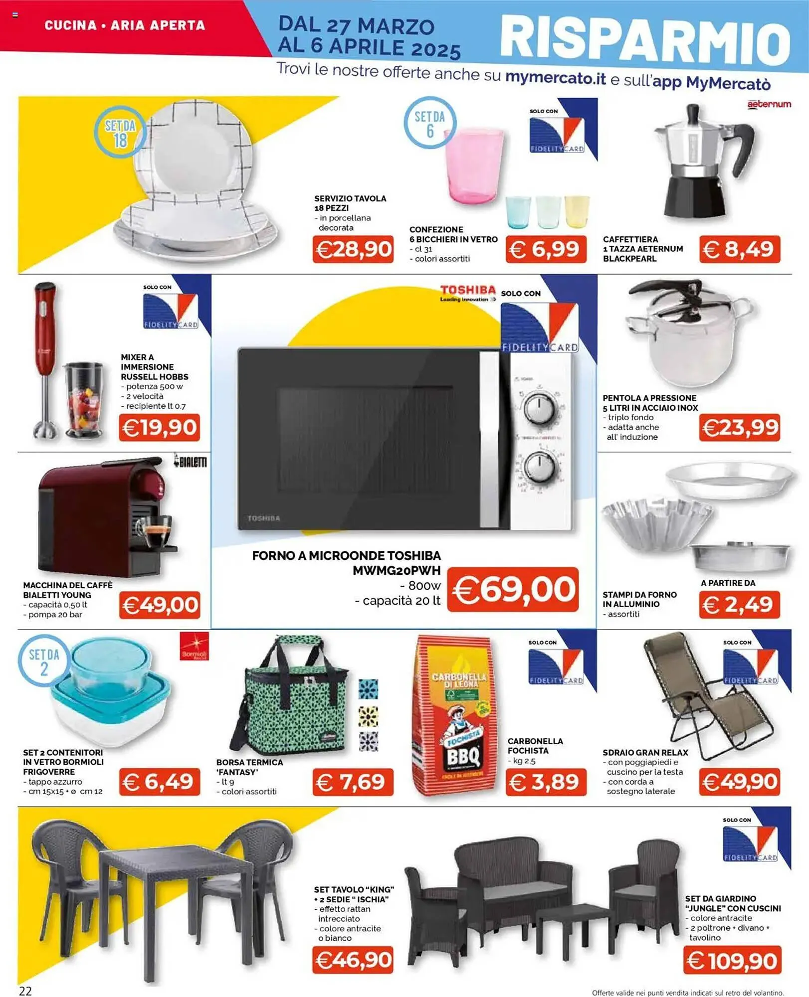 Volantino Mercatò Big da 27 marzo a 6 aprile di 2025 - Pagina del volantino 22