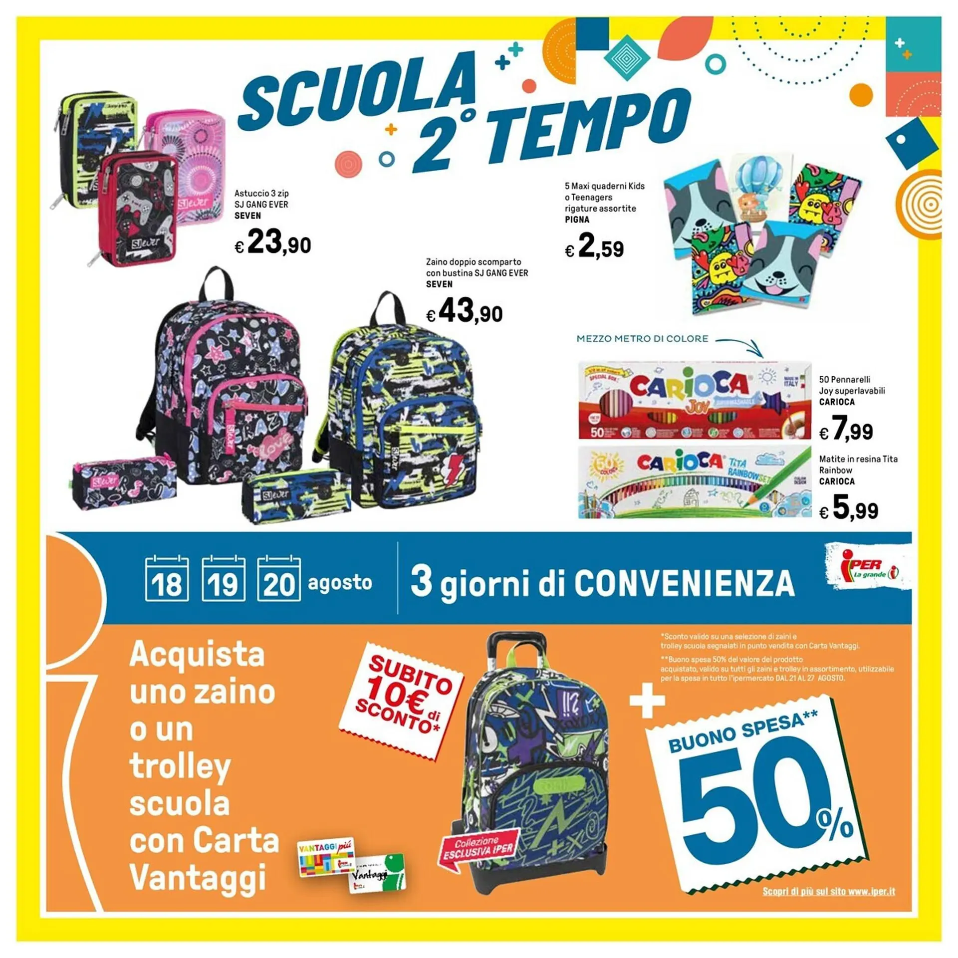 Volantino Iper La Grande da 18 agosto a 30 agosto di 2023 - Pagina del volantino 33