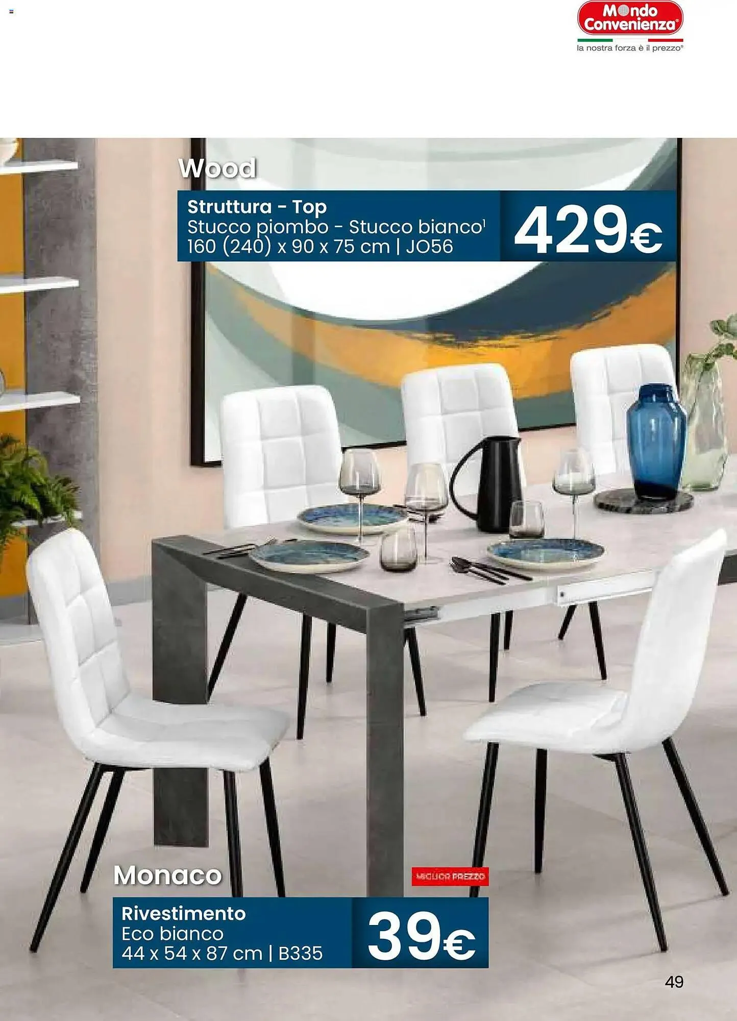 Volantino Mondo Convenienza da 28 ottobre a 31 dicembre di 2025 - Pagina del volantino 49