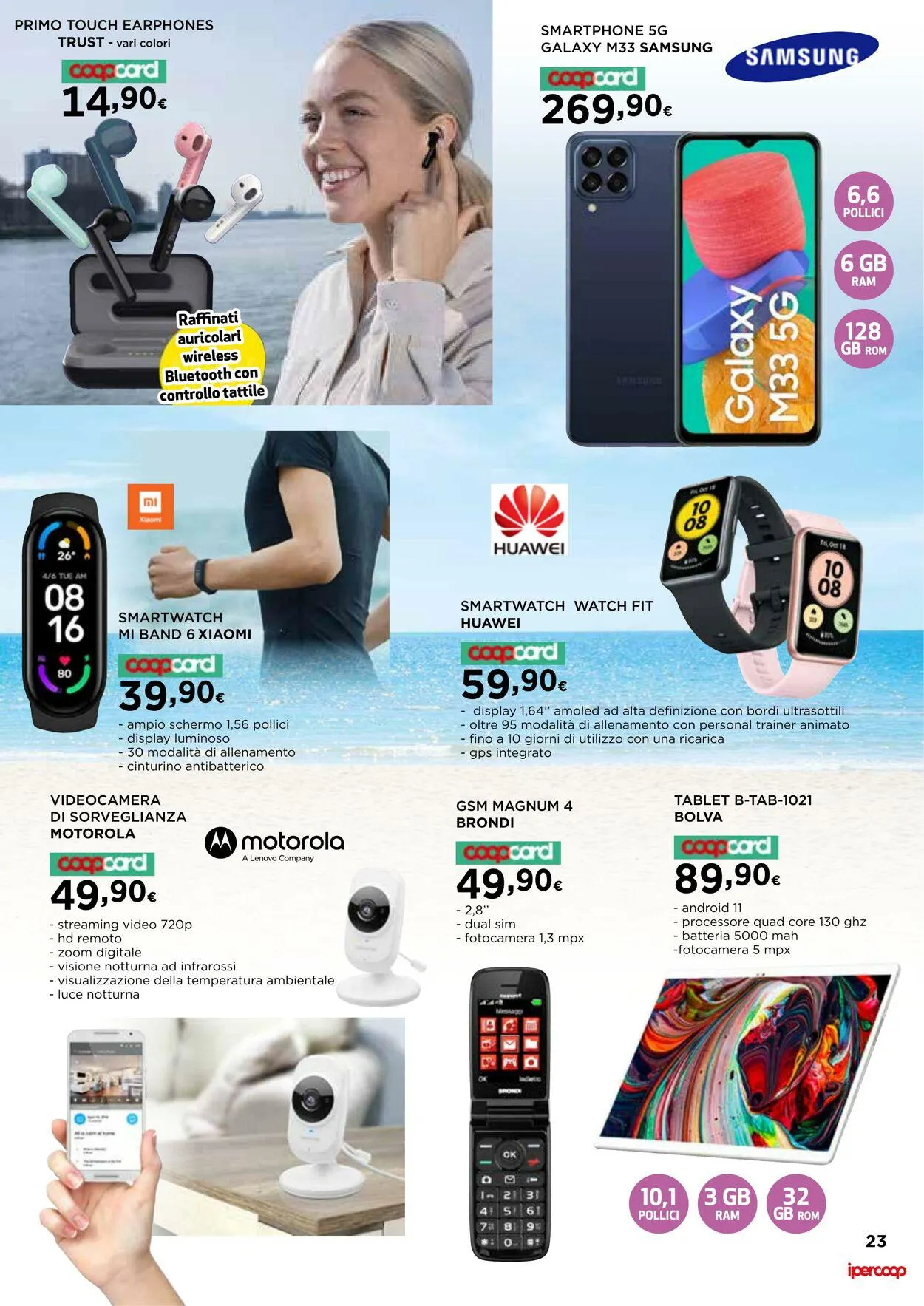 Coop Volantino attuale da 14 giugno a 25 luglio di 2023 - Pagina del volantino 23