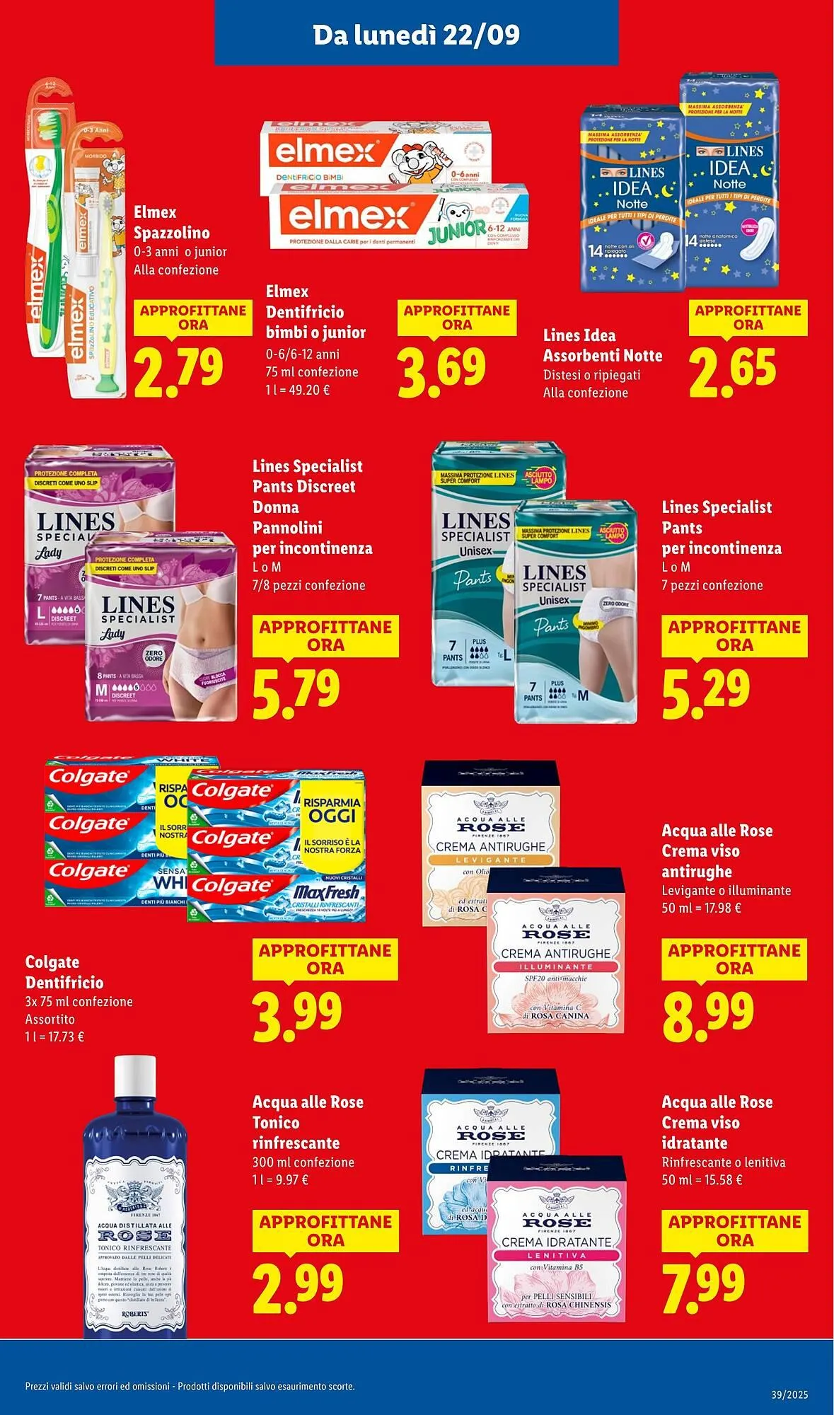 Volantino Lidl da 22 settembre a 28 settembre di 2025 - Pagina del volantino 21