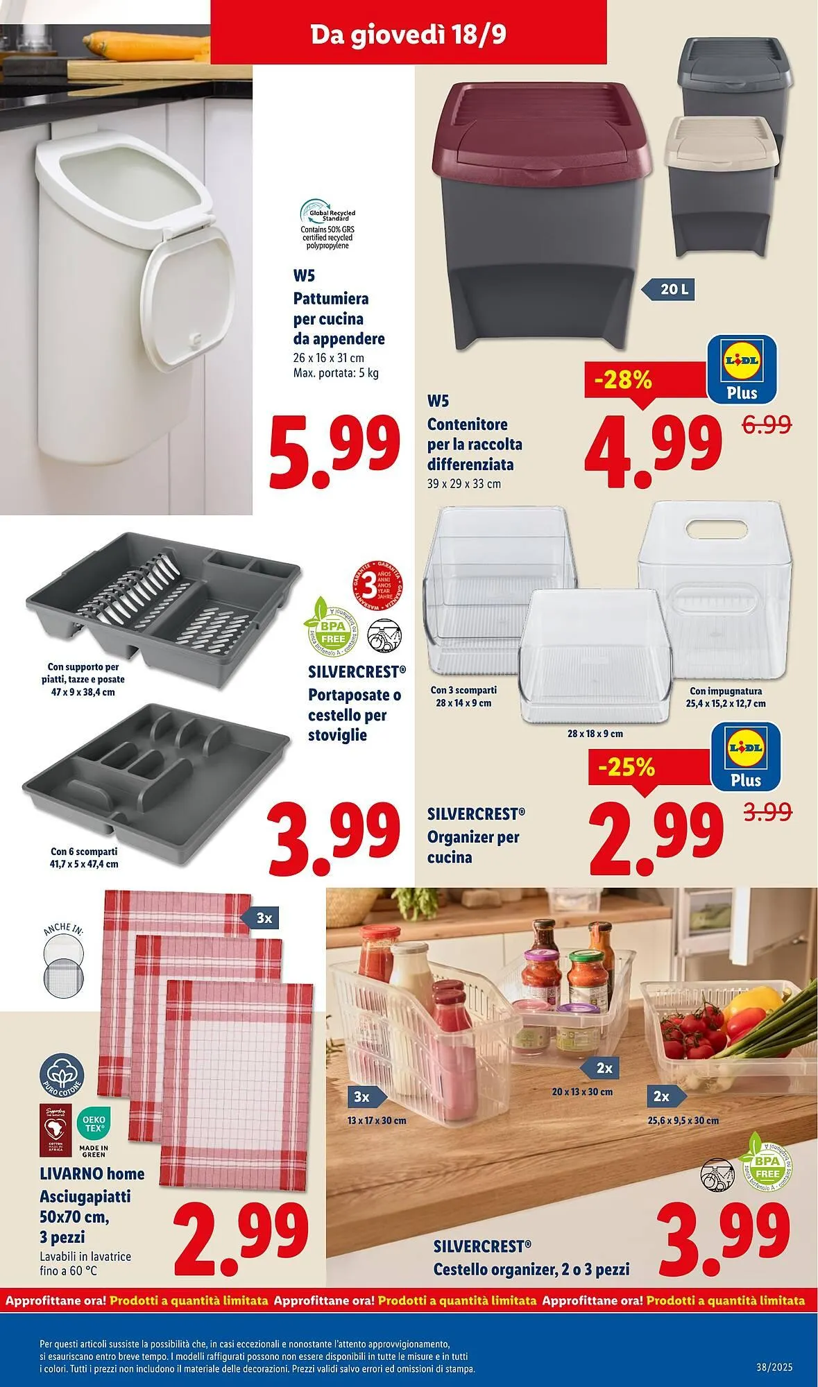 Volantino Lidl da 15 settembre a 21 settembre di 2025 - Pagina del volantino 51