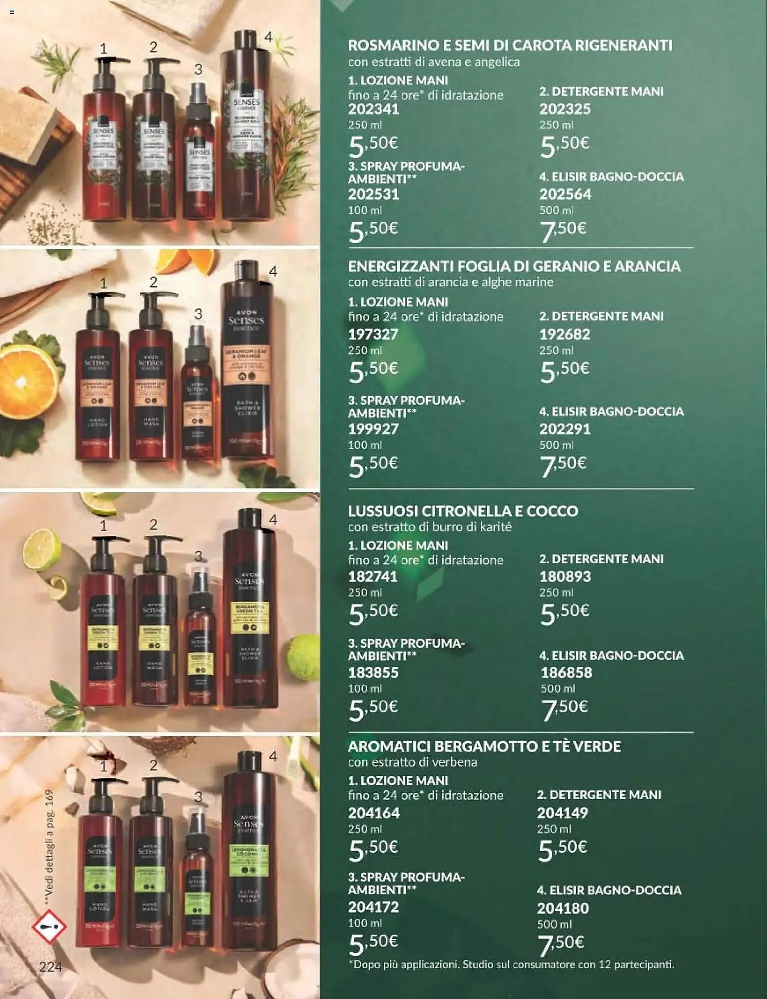 Catalogo Avon da 1 dicembre a 30 dicembre di 2025 - Pagina del volantino 224