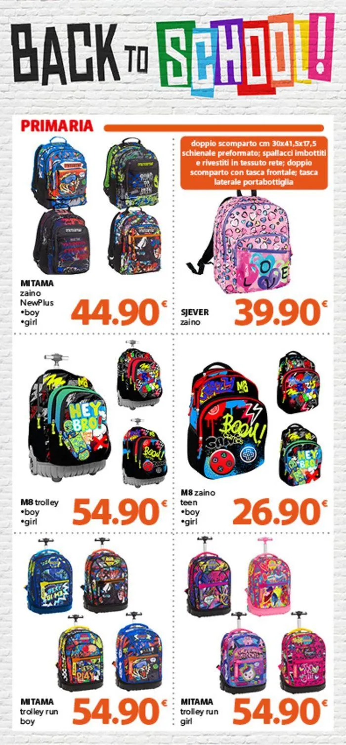 Back to school da 9 agosto a 23 settembre di 2024 - Pagina del volantino 3