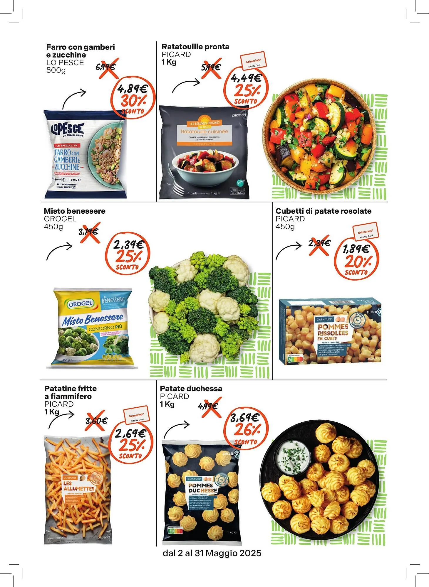 Volantino Gelmarket da 5 maggio a 25 maggio di 2025 - Pagina del volantino 8