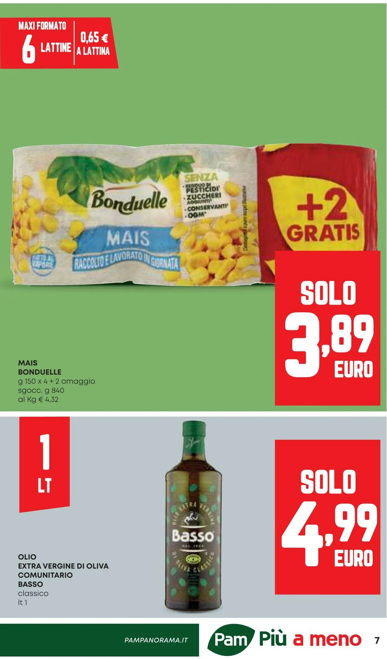 Pam Panorama Volantino attuale da 17 luglio a 31 luglio di 2025 - Pagina del volantino 7