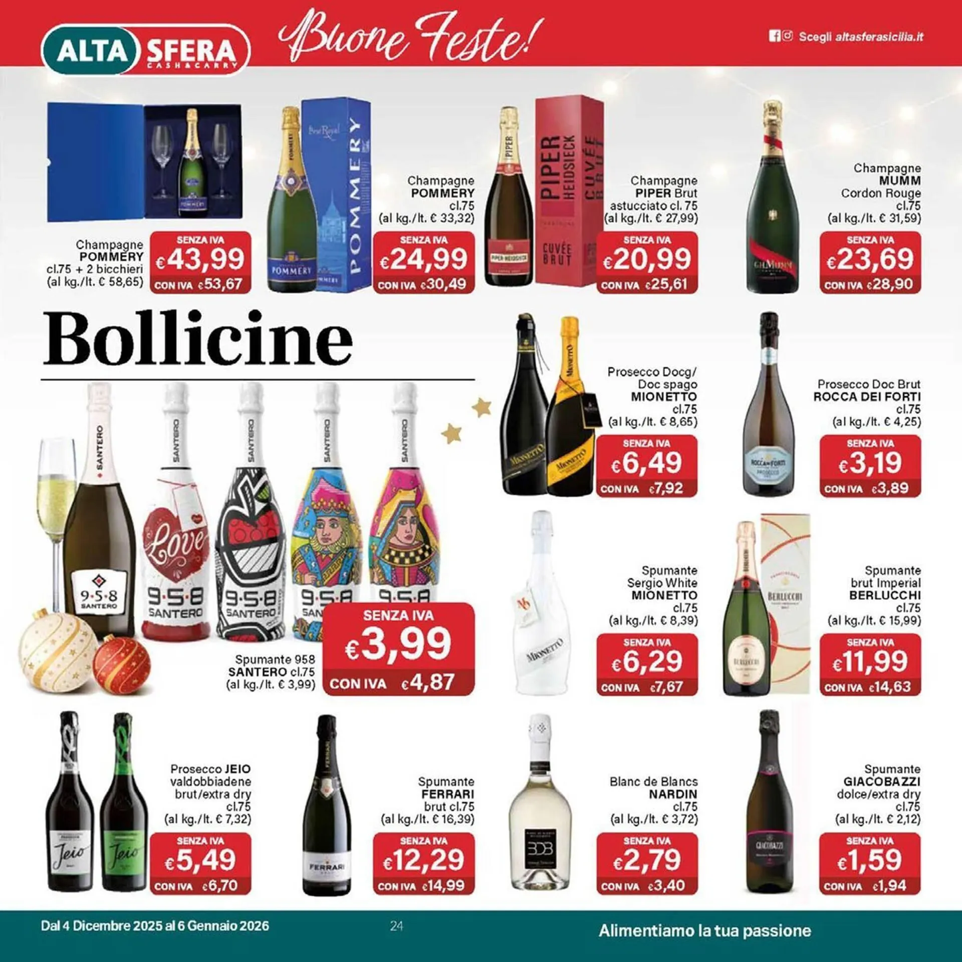 Volantino Altasfera da 4 dicembre a 6 gennaio di 2026 - Pagina del volantino 24