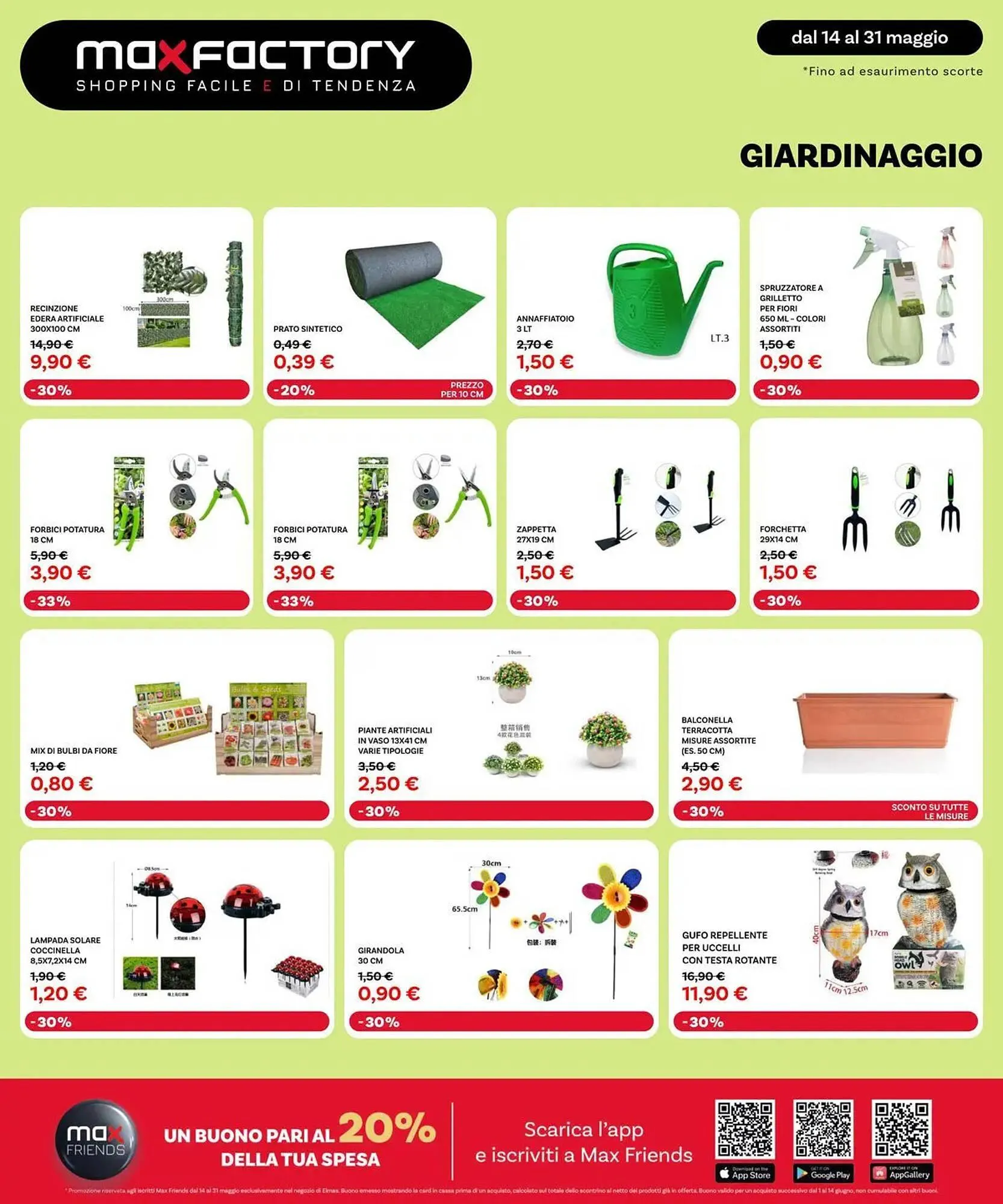 Volantino Max Factory da 11 maggio a 31 maggio di 2026 - Pagina del volantino 14