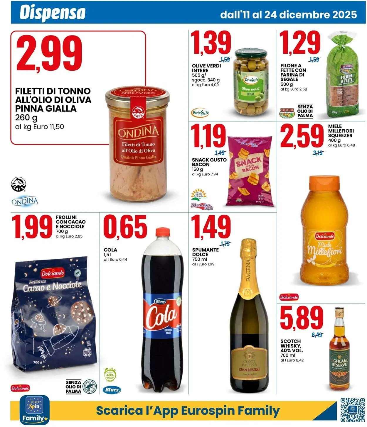 EURO Spin Volantino attuale da 11 dicembre a 24 dicembre di 2025 - Pagina del volantino 8