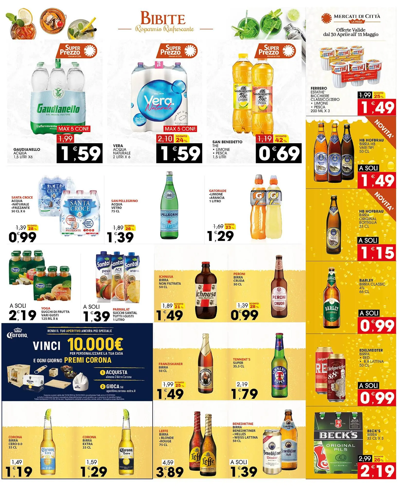 Volantino Mercati di Città La Prima da 30 aprile a 11 maggio di 2024 - Pagina del volantino 21