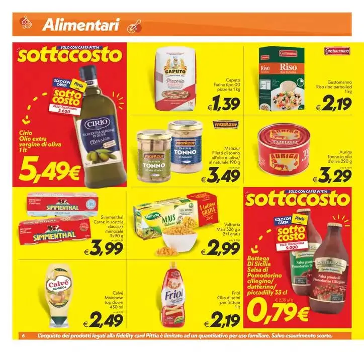 Sottocosto da 15 marzo a 24 marzo di 2025 - Pagina del volantino 6