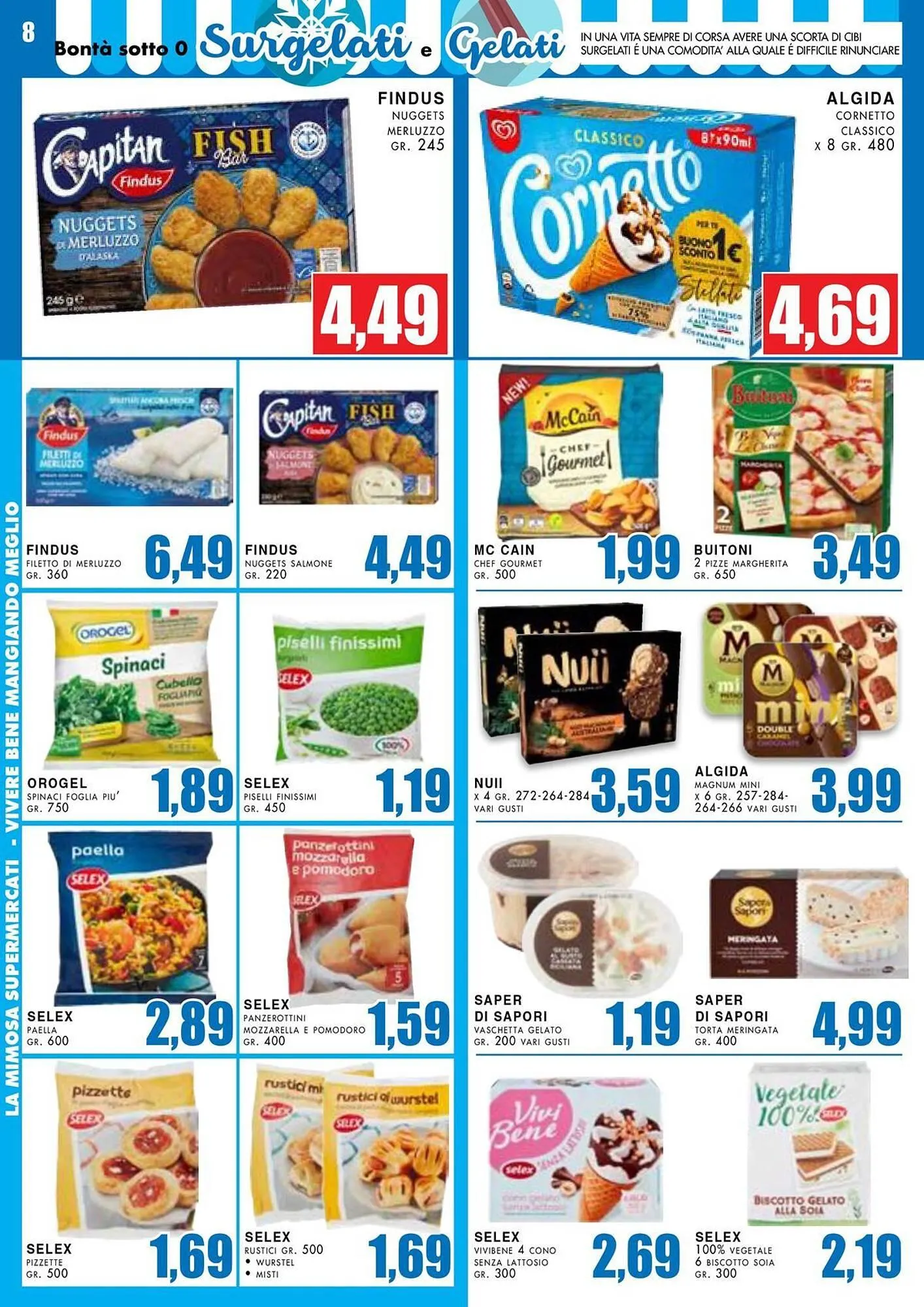 Volantino La Mimosa Supermercati da 13 maggio a 26 maggio di 2024 - Pagina del volantino 8