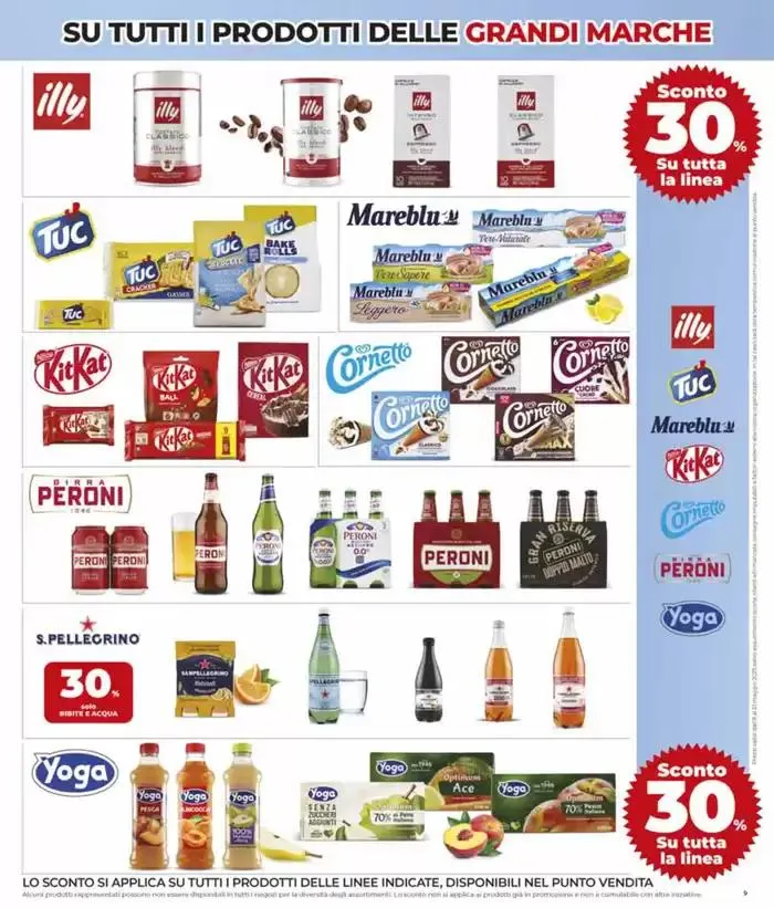 Grandi marche da 8 maggio a 21 maggio di 2025 - Pagina del volantino 9