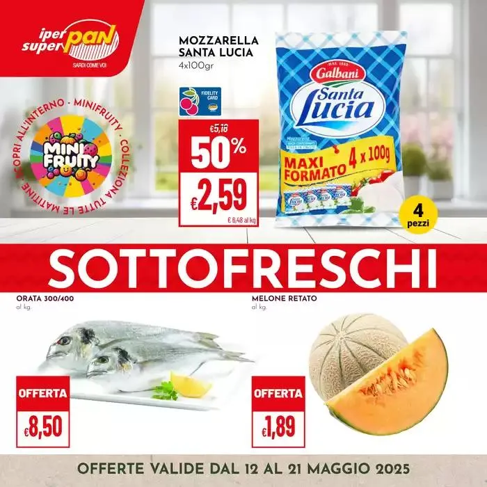 Sottofreschi da 12 maggio a 21 maggio di 2025 - Pagina del volantino 1