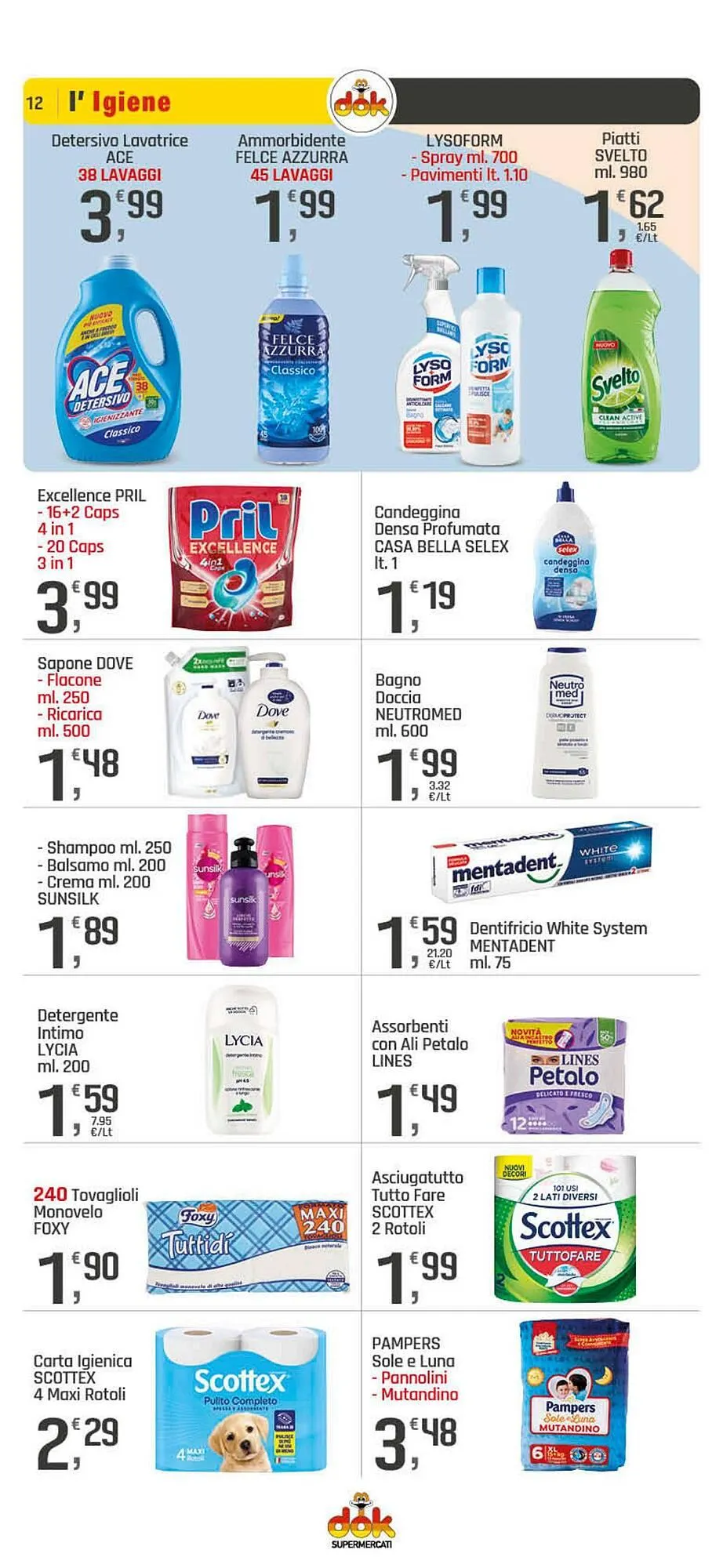 Volantino Supermercati Dok da 11 settembre a 24 settembre di 2025 - Pagina del volantino 12