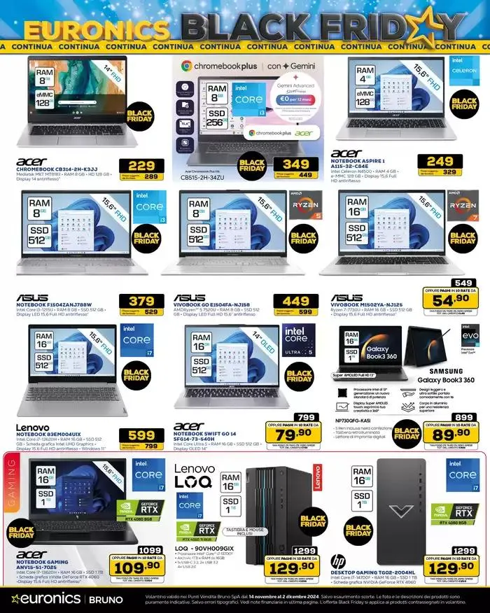 Black Friday: esaudisci i tuoi desideri! da 14 novembre a 2 dicembre di 2024 - Pagina del volantino 5