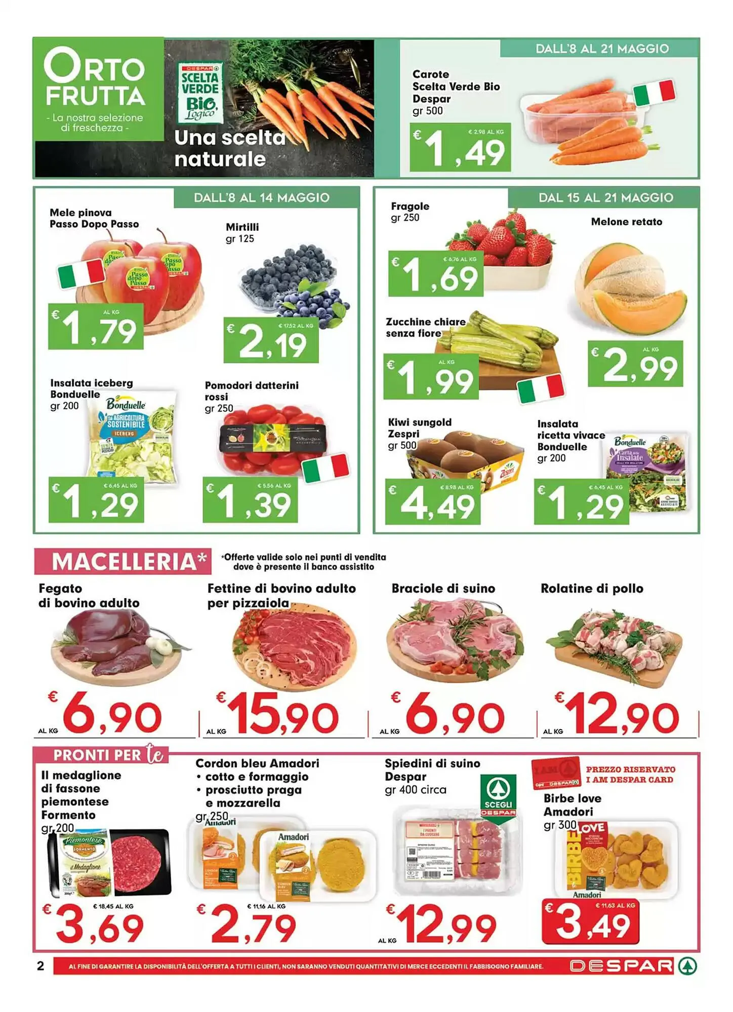 Volantino Despar da 8 maggio a 21 maggio di 2025 - Pagina del volantino 2