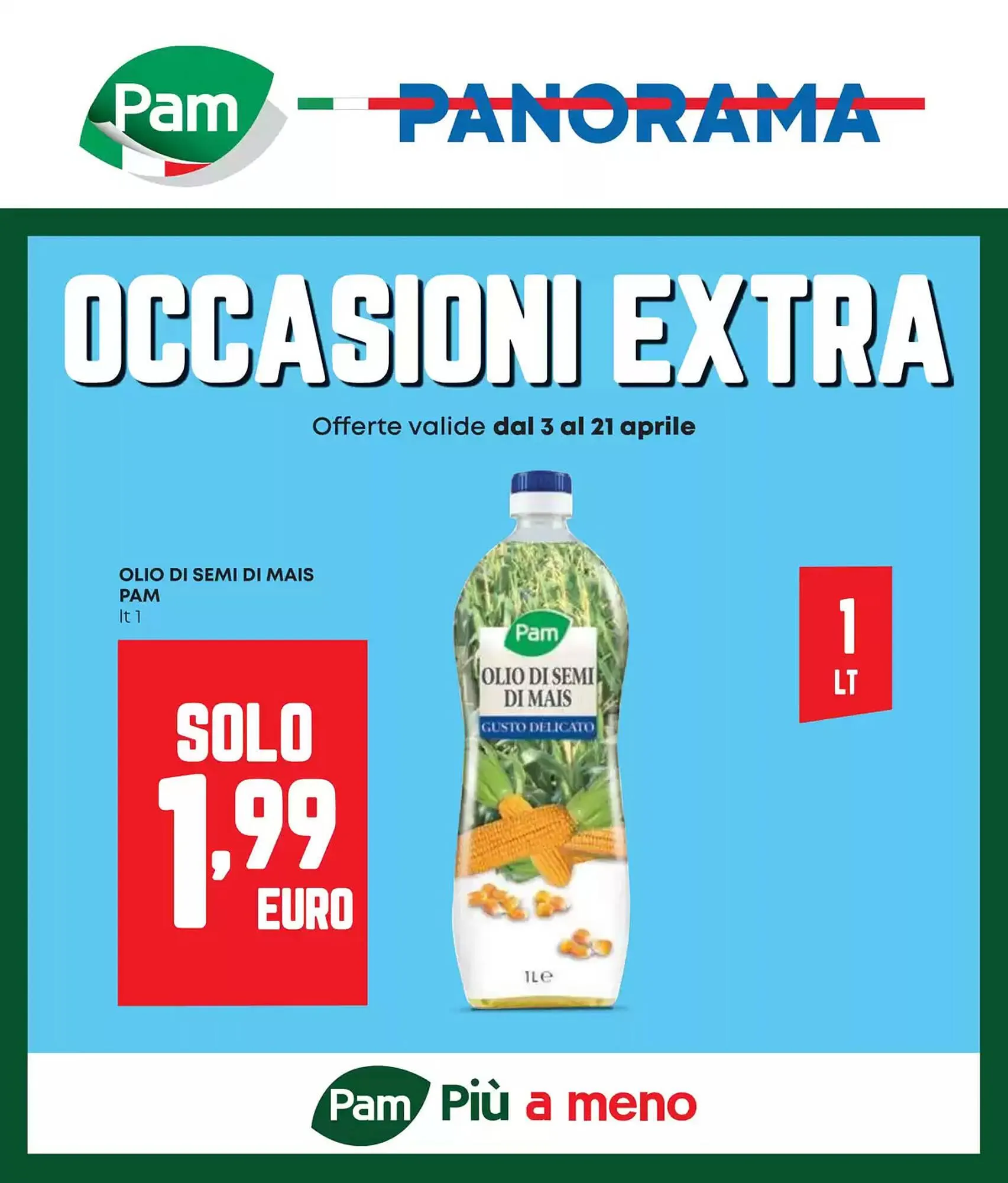 Volantino Pam da 3 aprile a 21 aprile di 2025 - Pagina del volantino 1