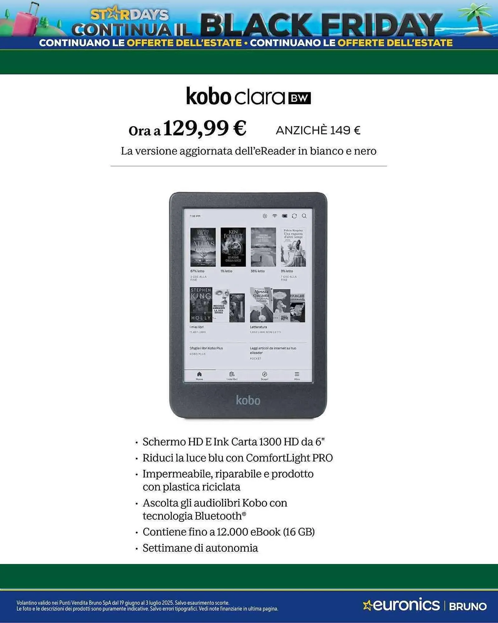 Volantino Euronics da 19 giugno a 3 luglio di 2025 - Pagina del volantino 38