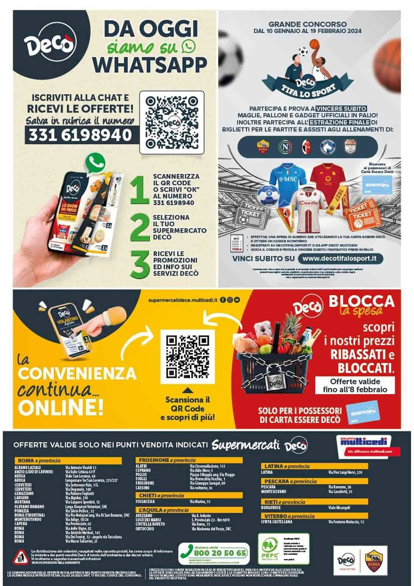 Volantino Deco Supermercati da 19 gennaio a 29 gennaio di 2024 - Pagina del volantino 20