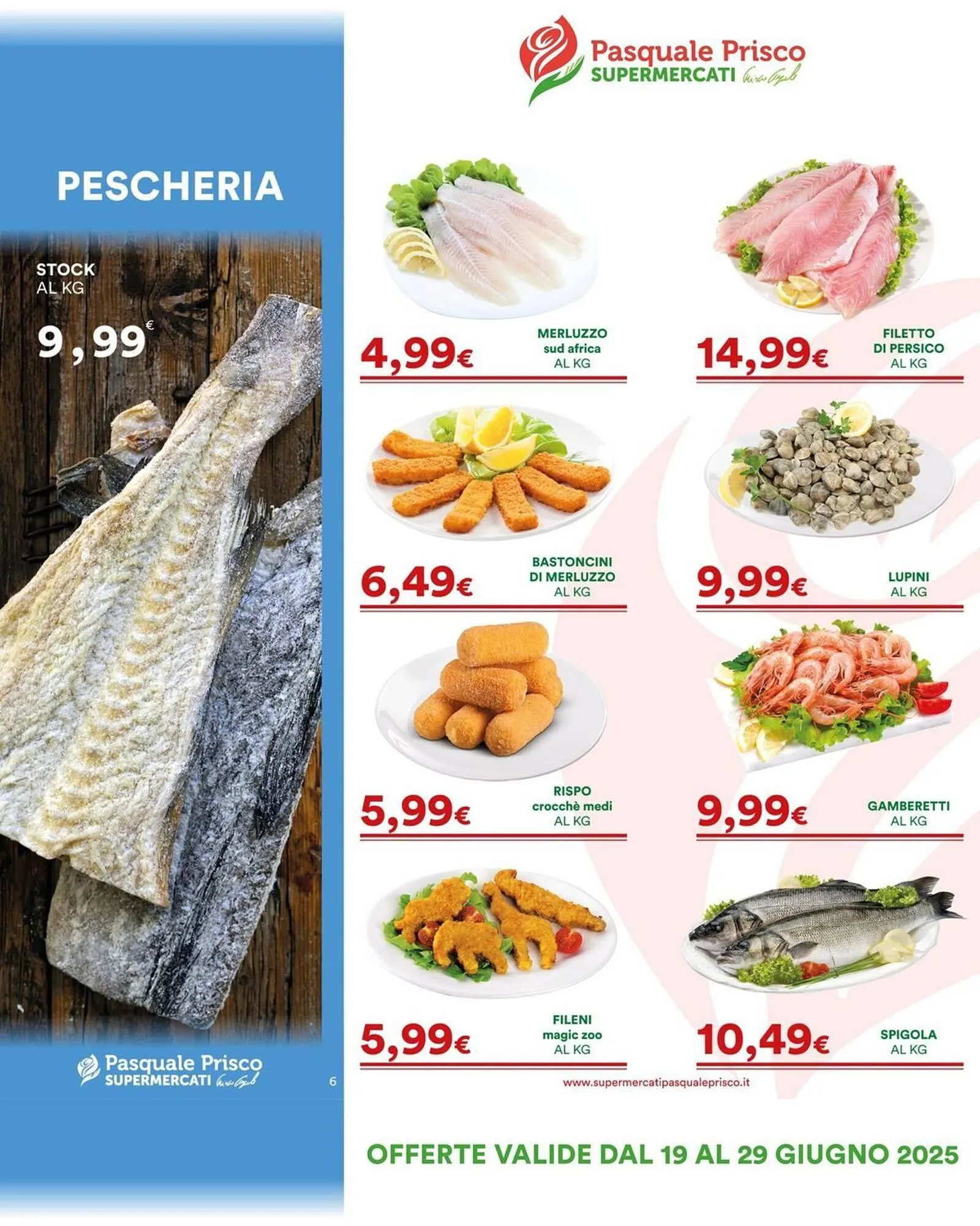 Volantino Supermercati Pasquale Prisco da 30 giugno a 13 luglio di 2025 - Pagina del volantino 6
