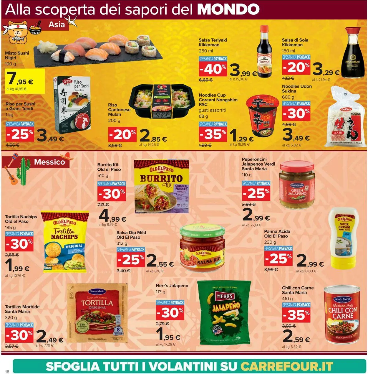 Carrefour Volantino attuale da 16 maggio a 28 maggio di 2025 - Pagina del volantino 18