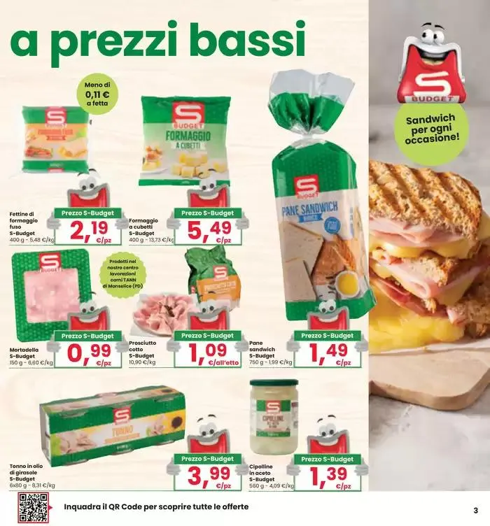Volantino S-Budget: sempre il miglior prezzo! - Despar da 3 gennaio a 31 gennaio di 2025 - Pagina del volantino 3