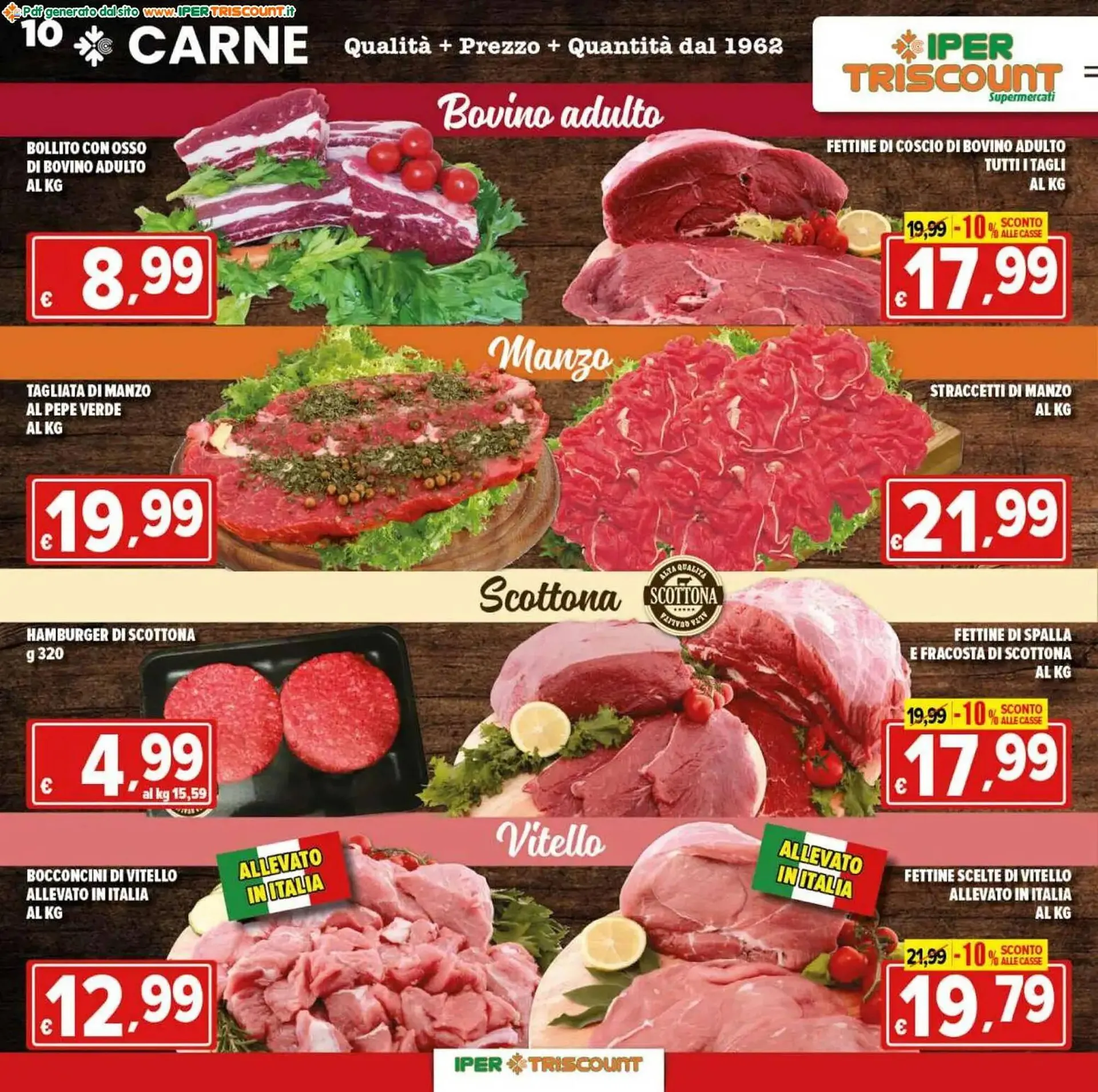 Volantino Iper Triscount da 29 ottobre a 6 novembre di 2025 - Pagina del volantino 10