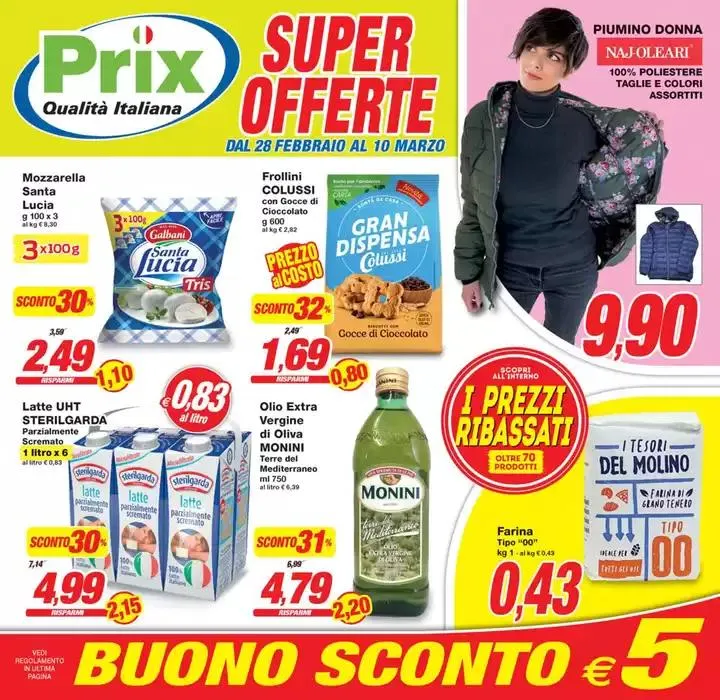 Buono sconto 5€ - 1