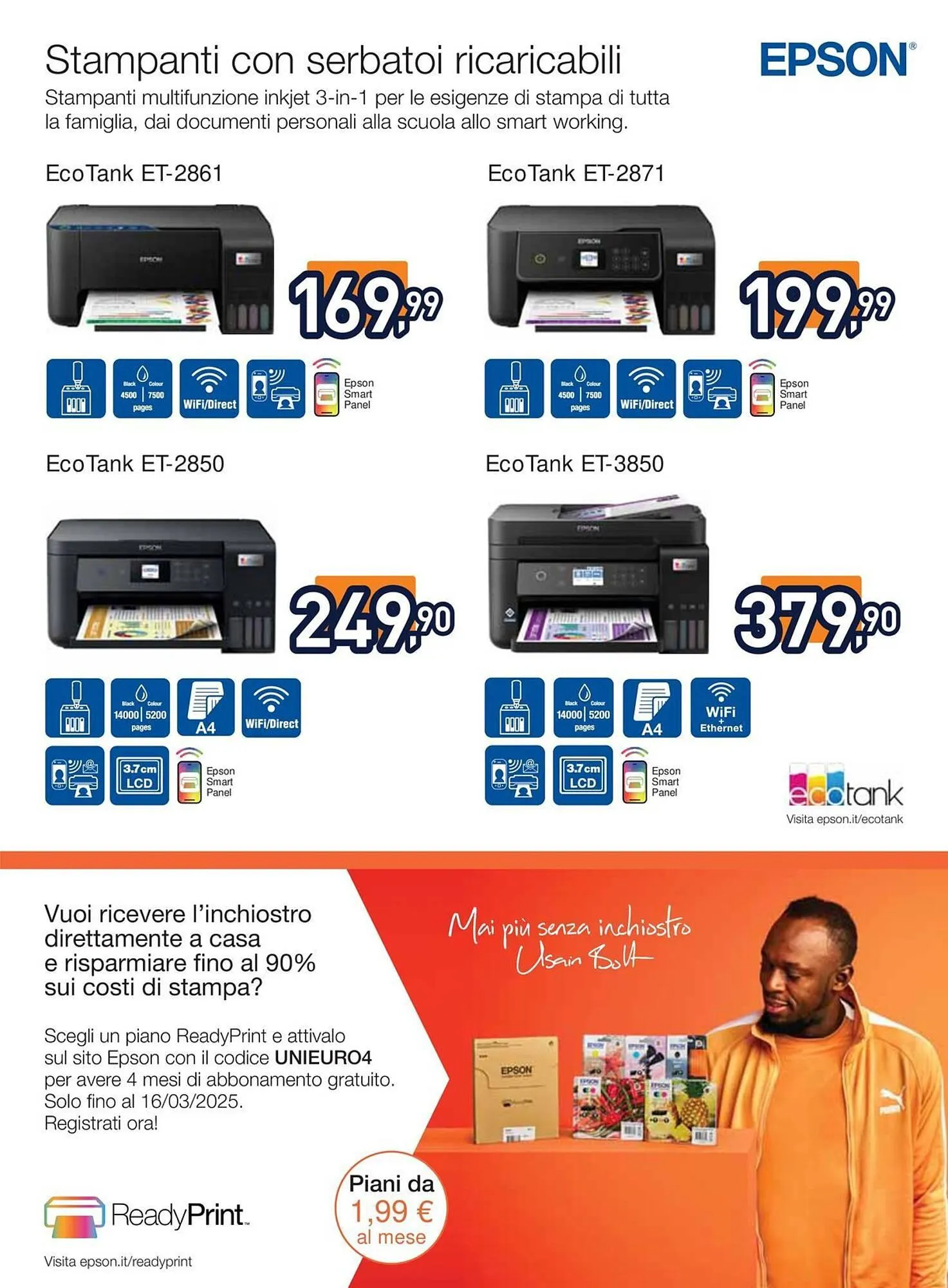 Volantino Unieuro da 14 febbraio a 28 febbraio di 2025 - Pagina del volantino 34