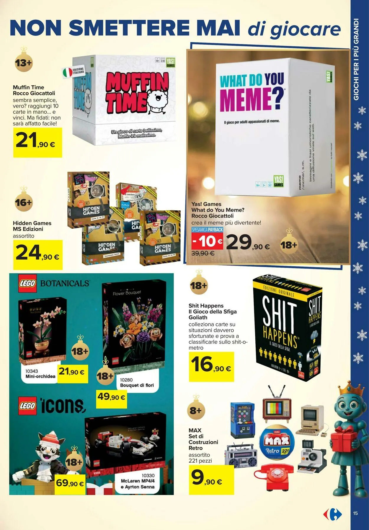 Carrefour Volantino attuale da 24 ottobre a 24 dicembre di 2025 - Pagina del volantino 15