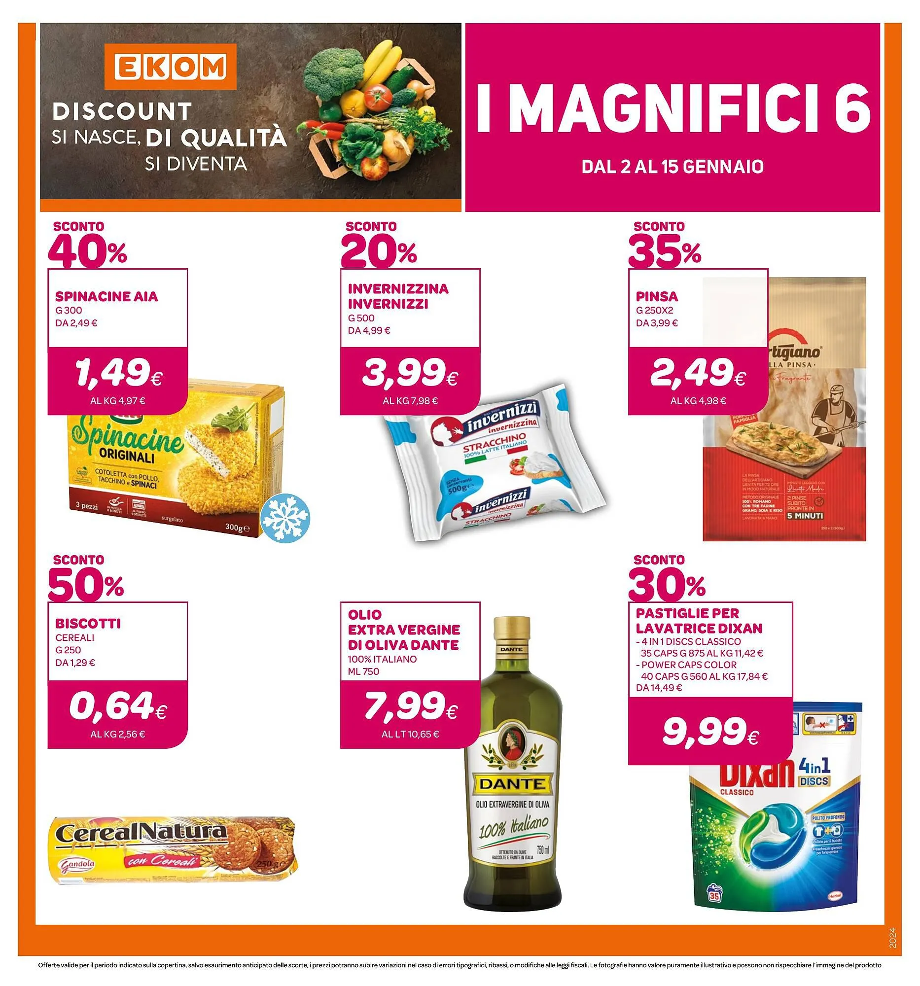 Volantino Ekom da 2 gennaio a 15 gennaio di 2024 - Pagina del volantino 12