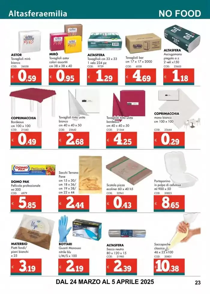 Il meglio per voi professionisti da 25 marzo a 5 aprile di 2025 - Pagina del volantino 23