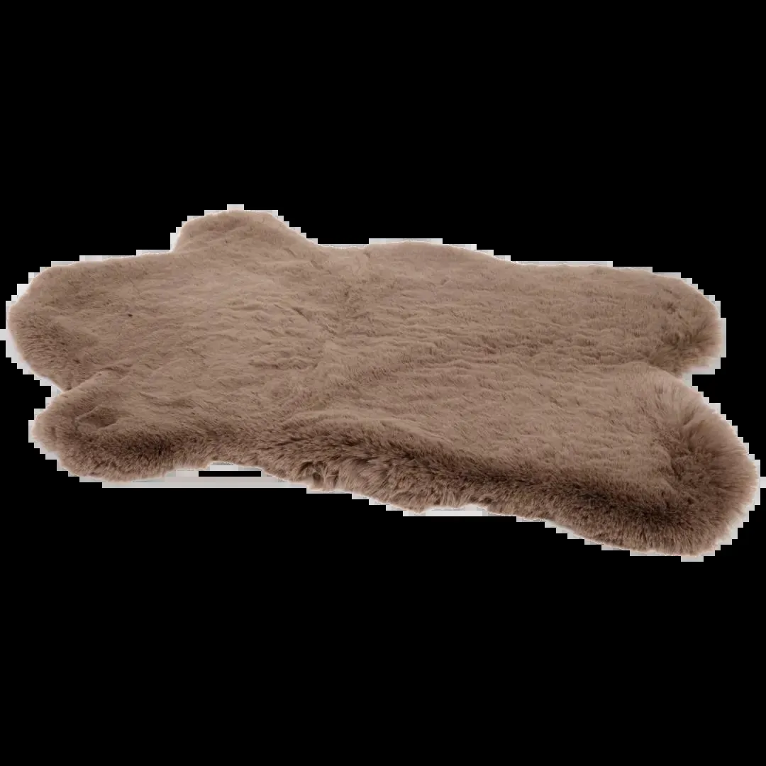 Tappeto in pelliccia sintetica