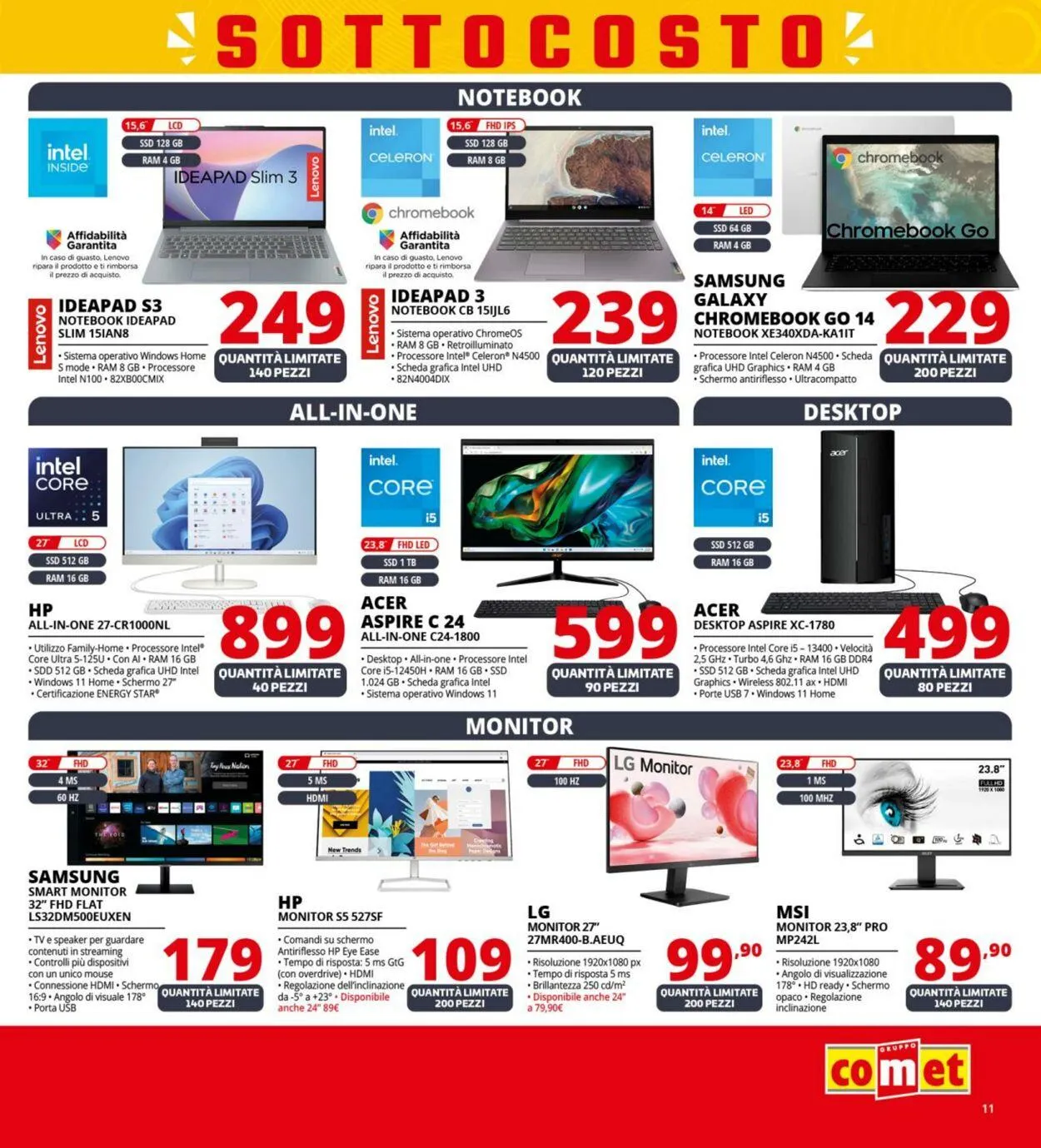 Comet Volantino attuale da 4 luglio a 13 luglio di 2025 - Pagina del volantino 11