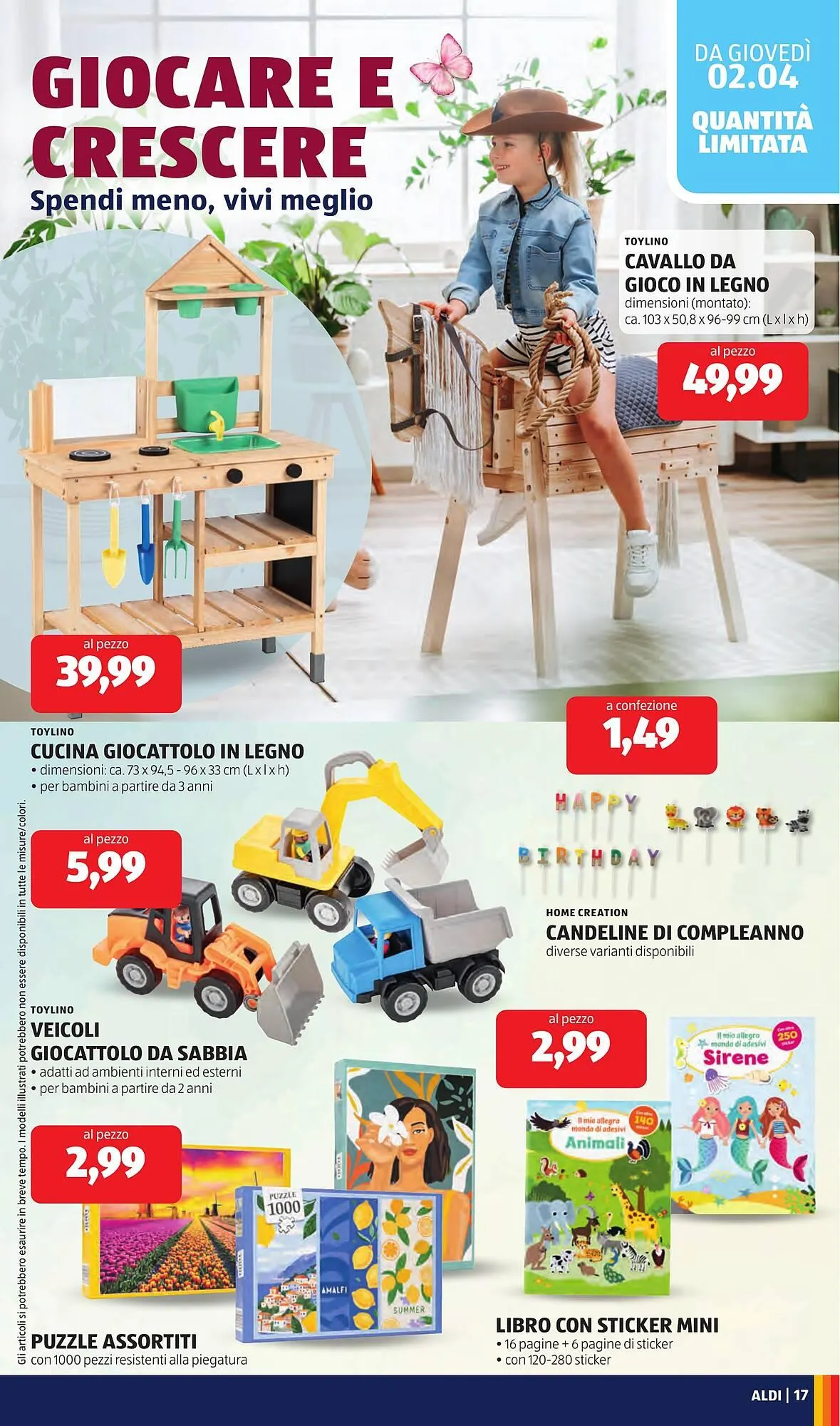 Volantino ALDI da 30 marzo a 4 aprile di 2026 - Pagina del volantino 17