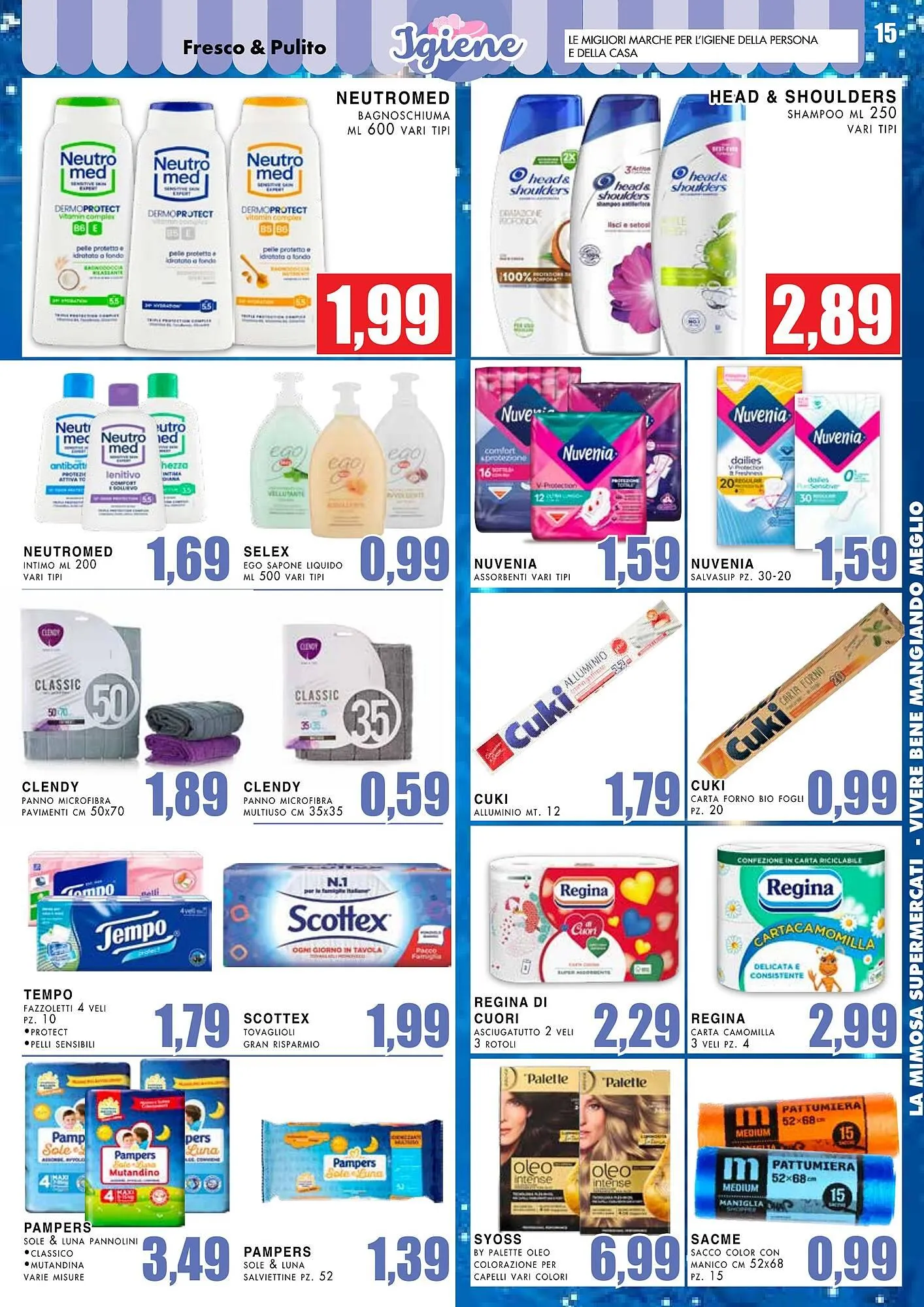Volantino La Mimosa Supermercati da 1 dicembre a 14 dicembre di 2025 - Pagina del volantino 15